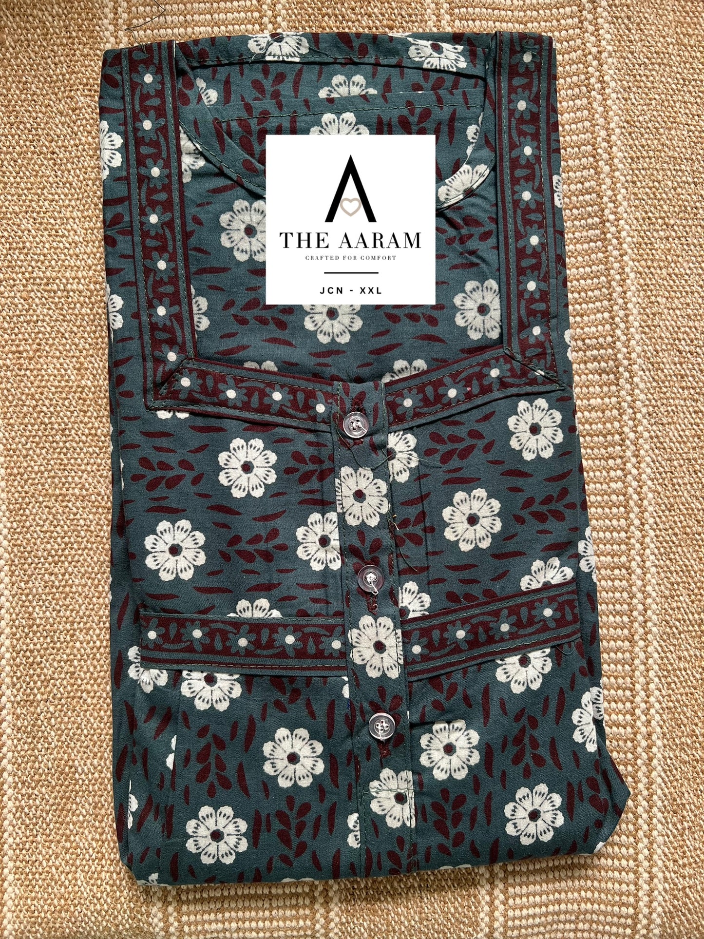 Jaipur Cotton Nighty XXL – JR03