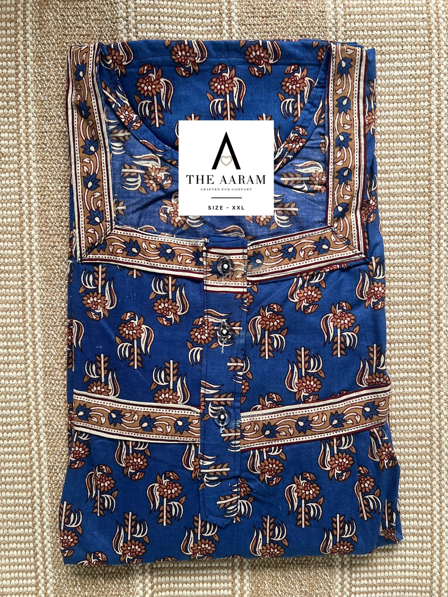 Jaipur Cotton Nighty XXL – JR107