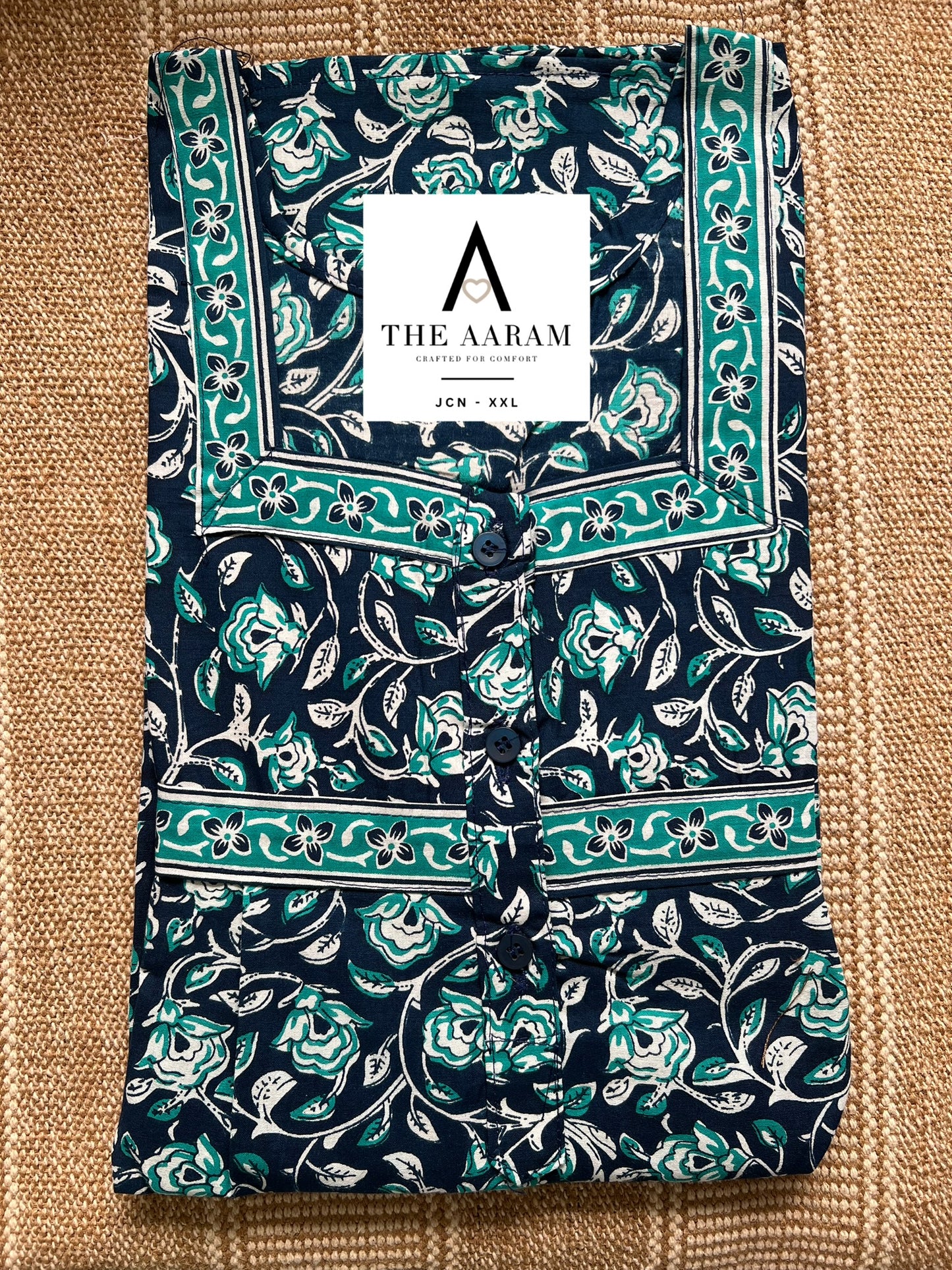 Jaipur Cotton Nighty XXL – JR23