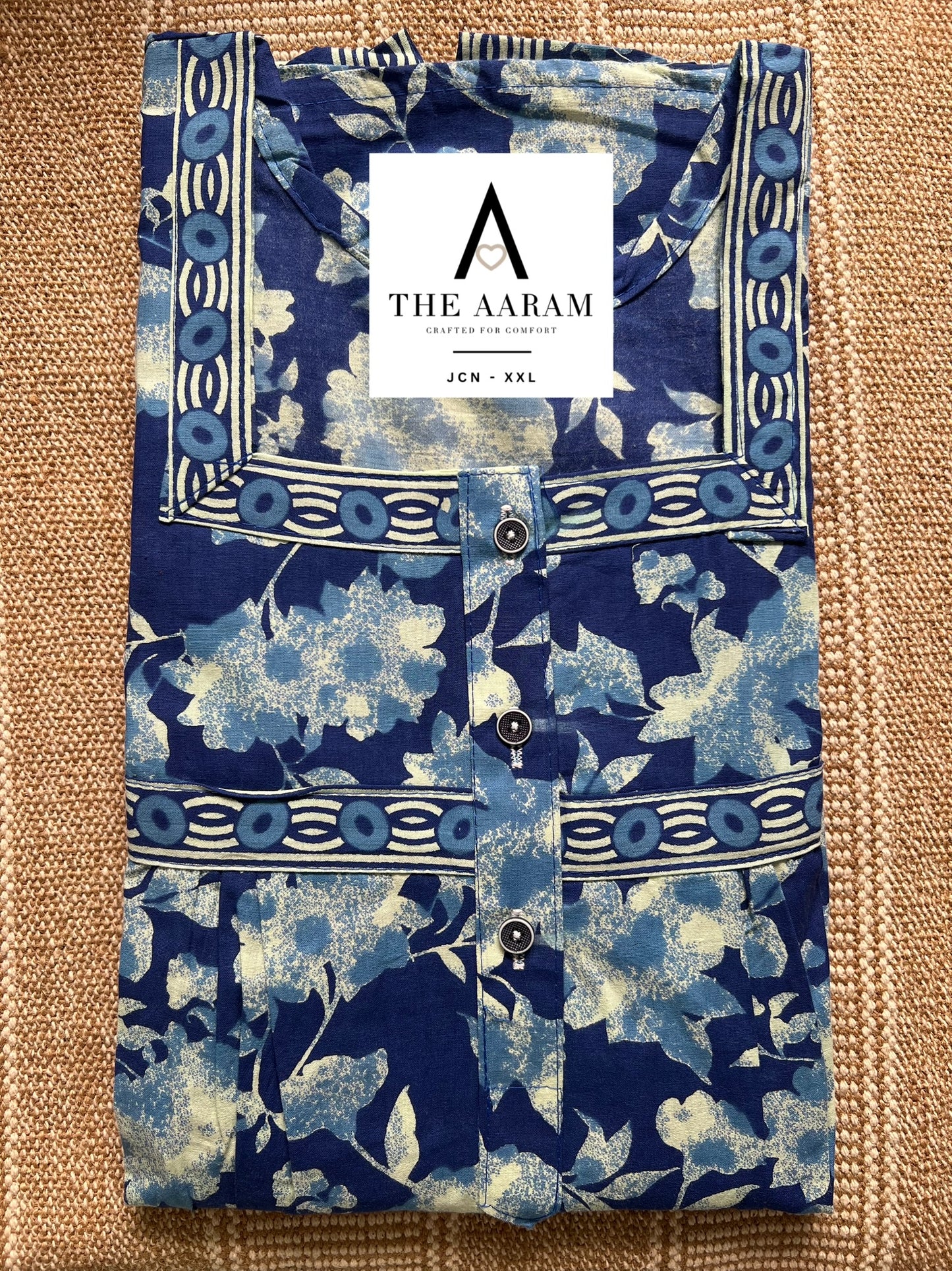Jaipur Cotton Nighty XXL – JR35