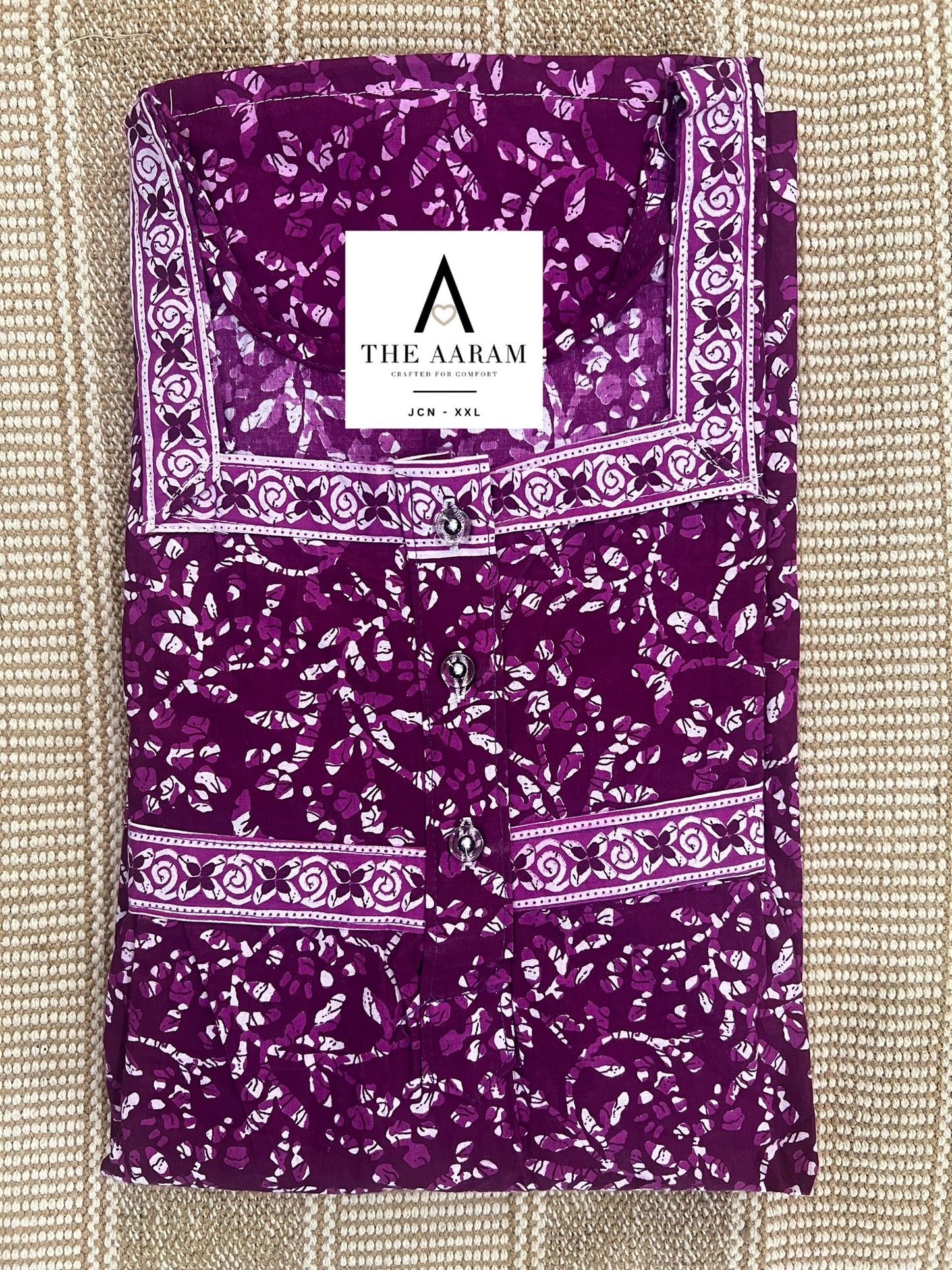 Jaipur Cotton Nighty XXL – JR52