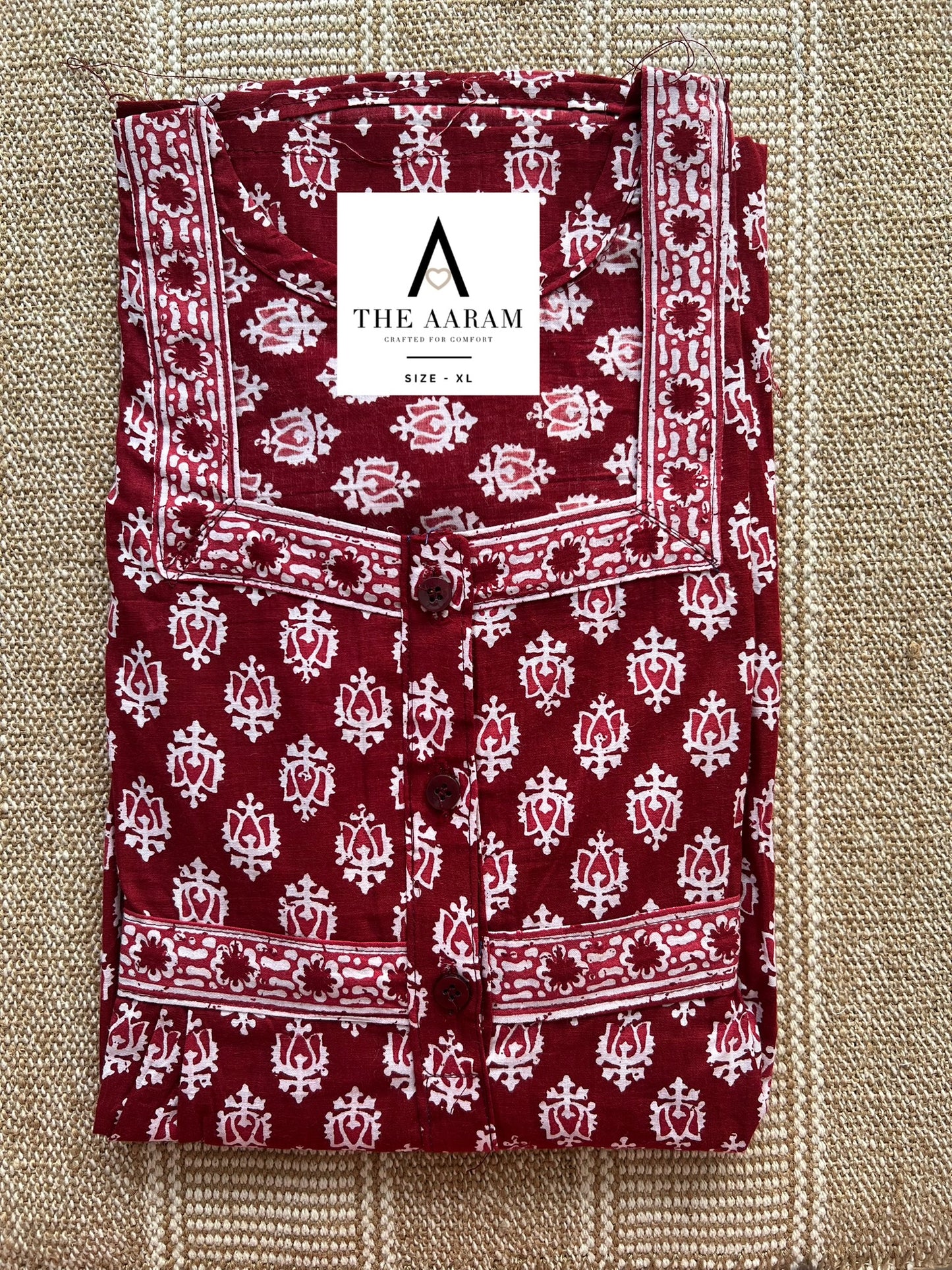 Jaipur Cotton Nighty XL – JR205