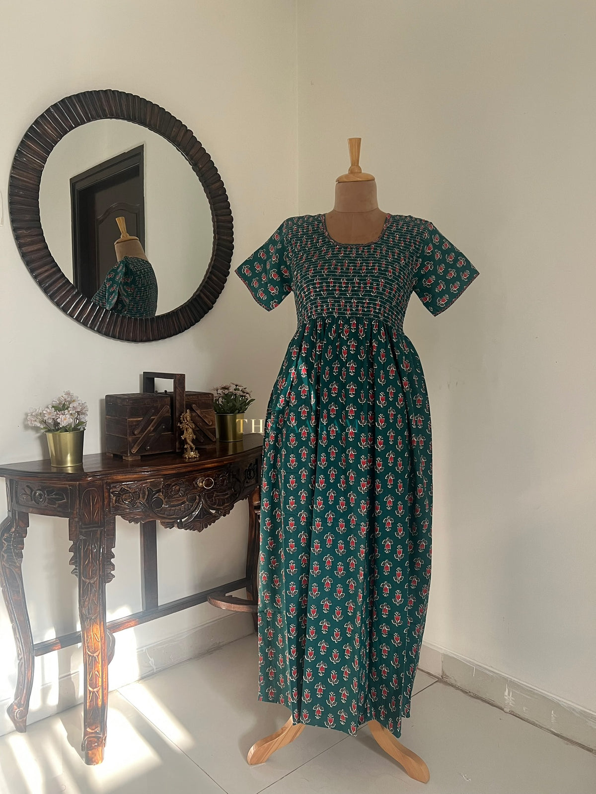 Smocking Comfort Frock - SCF48