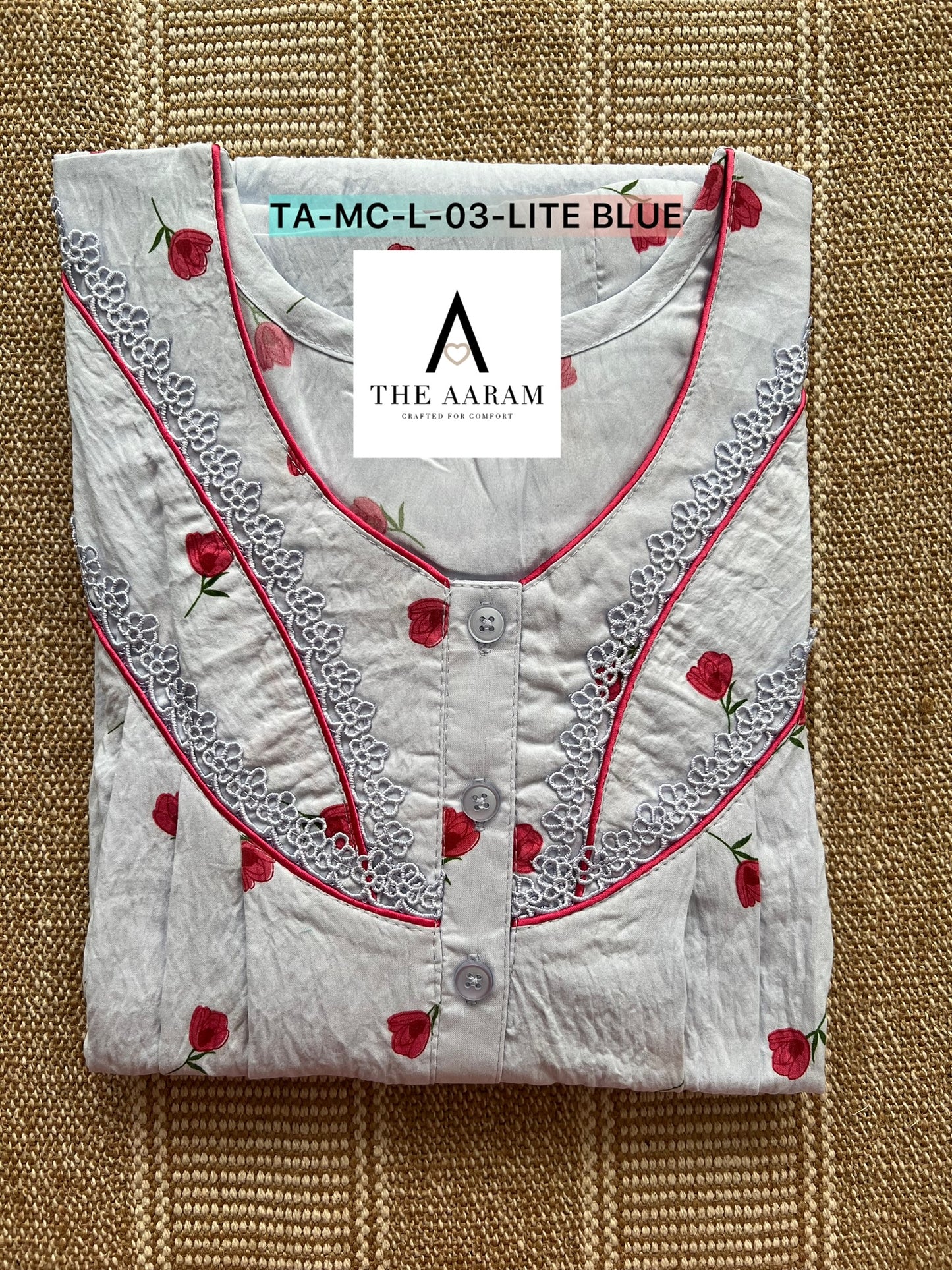 AirFlow Crush Pleated Nighty – APN06