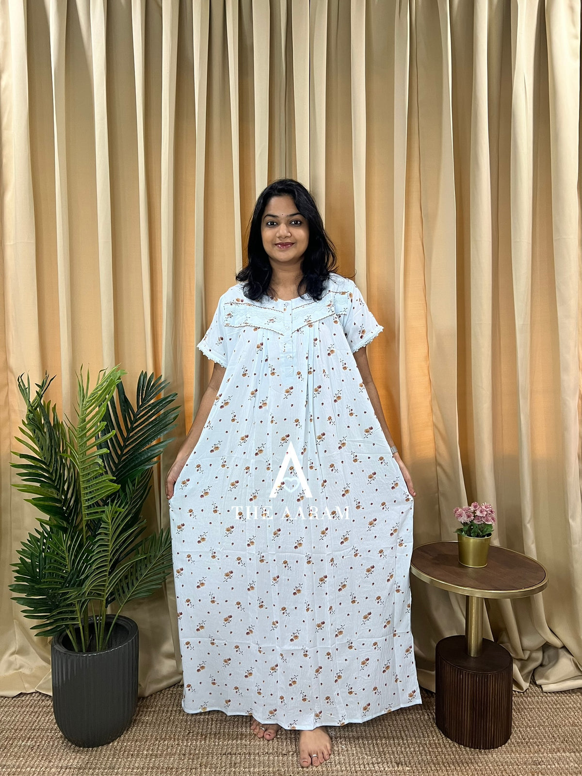 AirFlow Crush Pleated Nighty – APN58