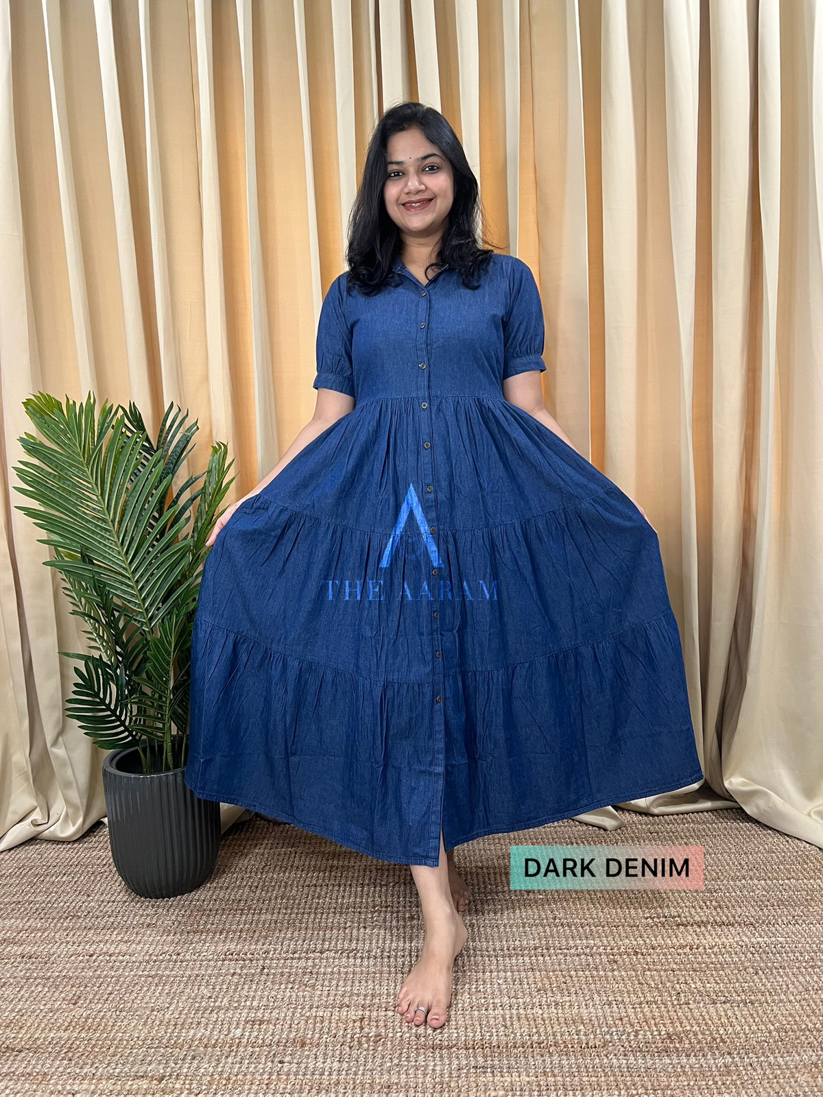 Midnight Tide Denim Grace Frock