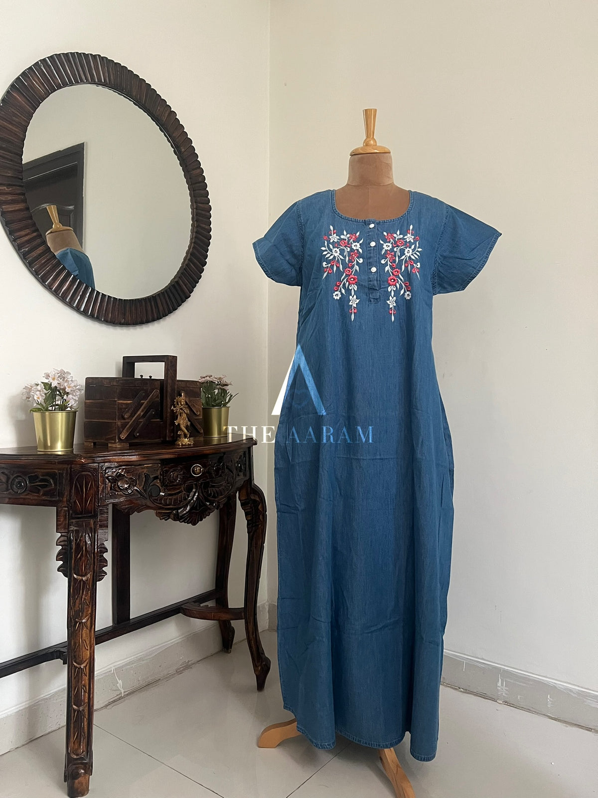 Denim Comfort Nighty - 09