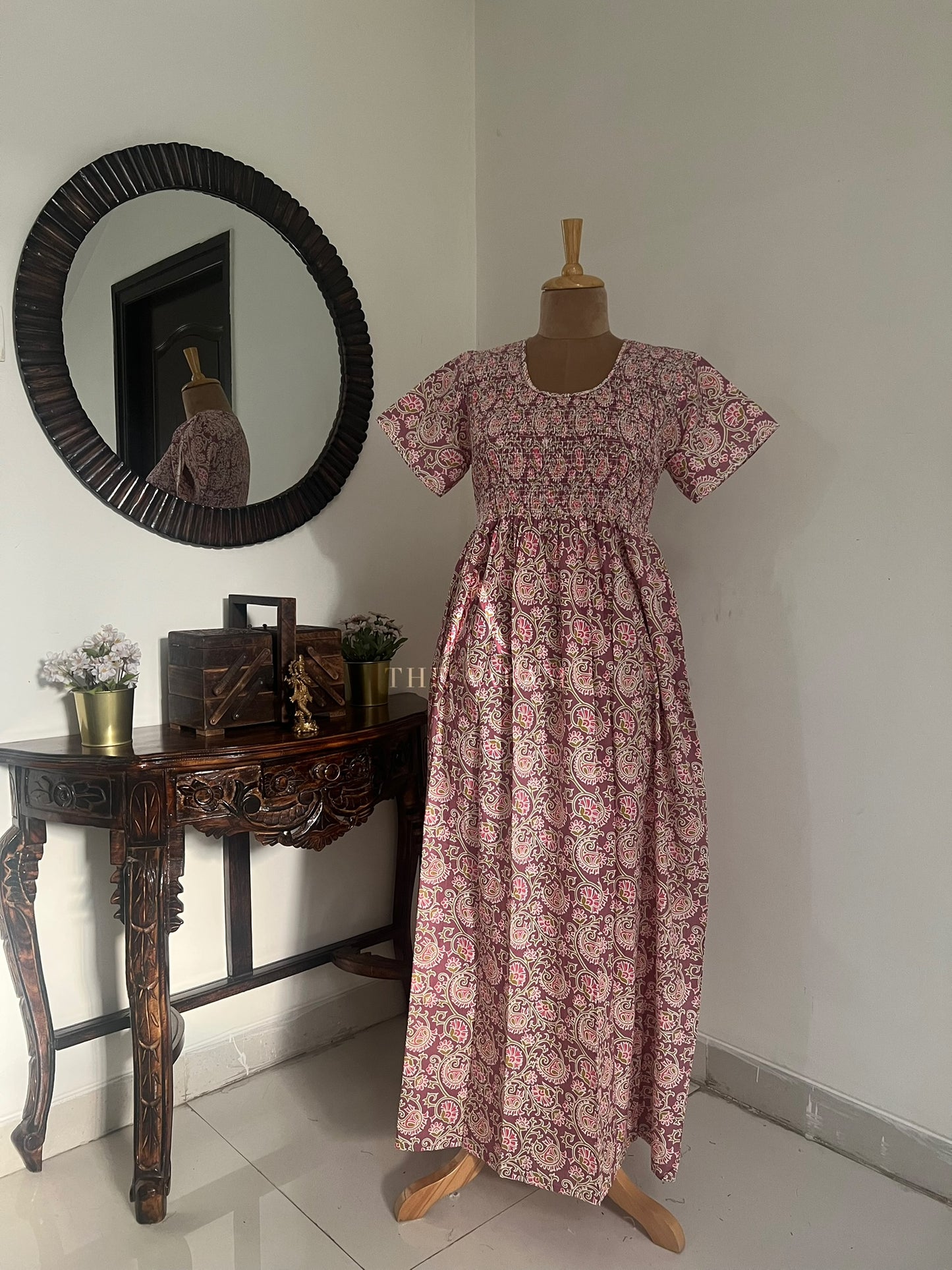 Smocking Comfort Frock - SCF56