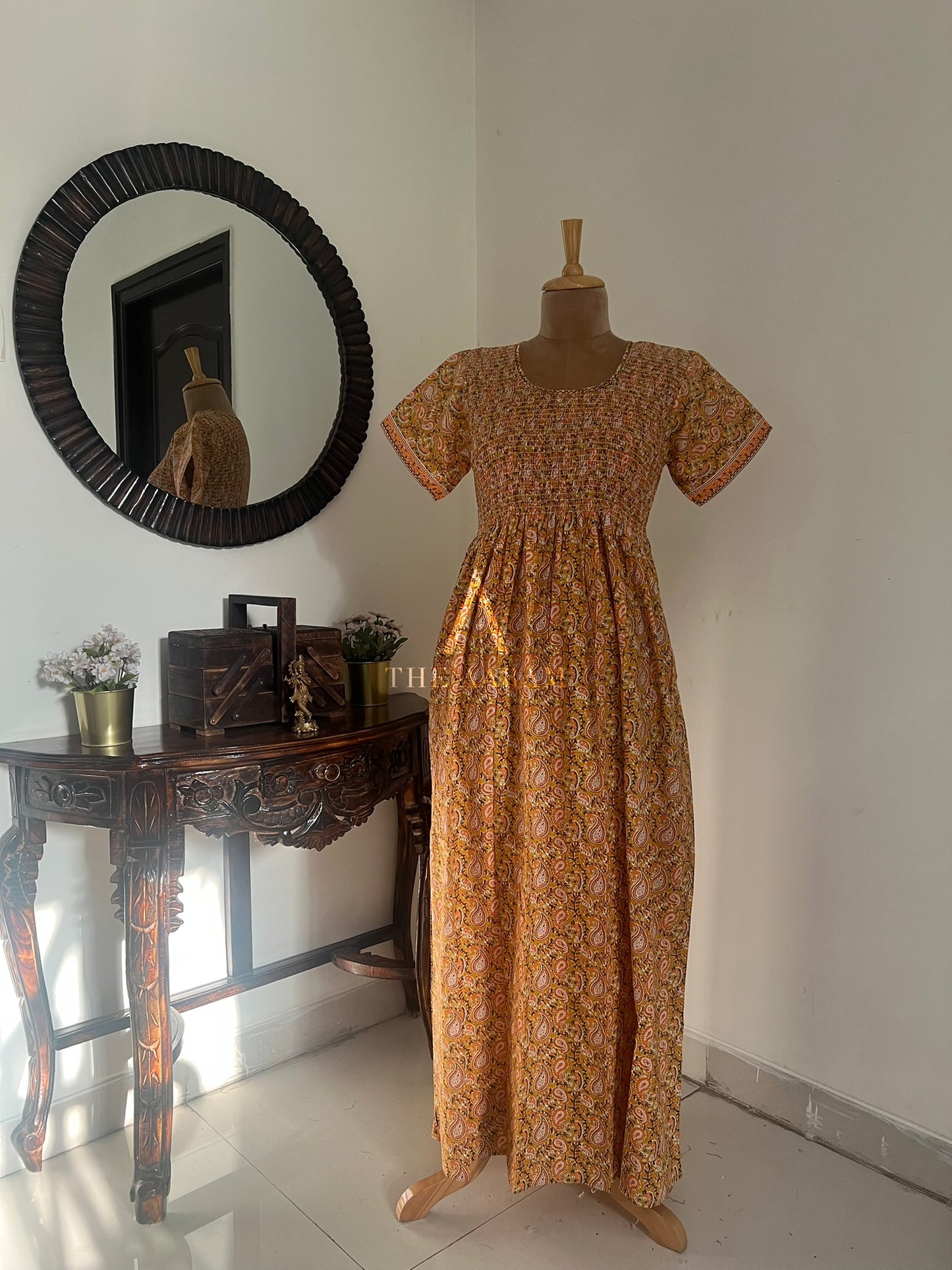 Smocking Comfort Frock - SCF60