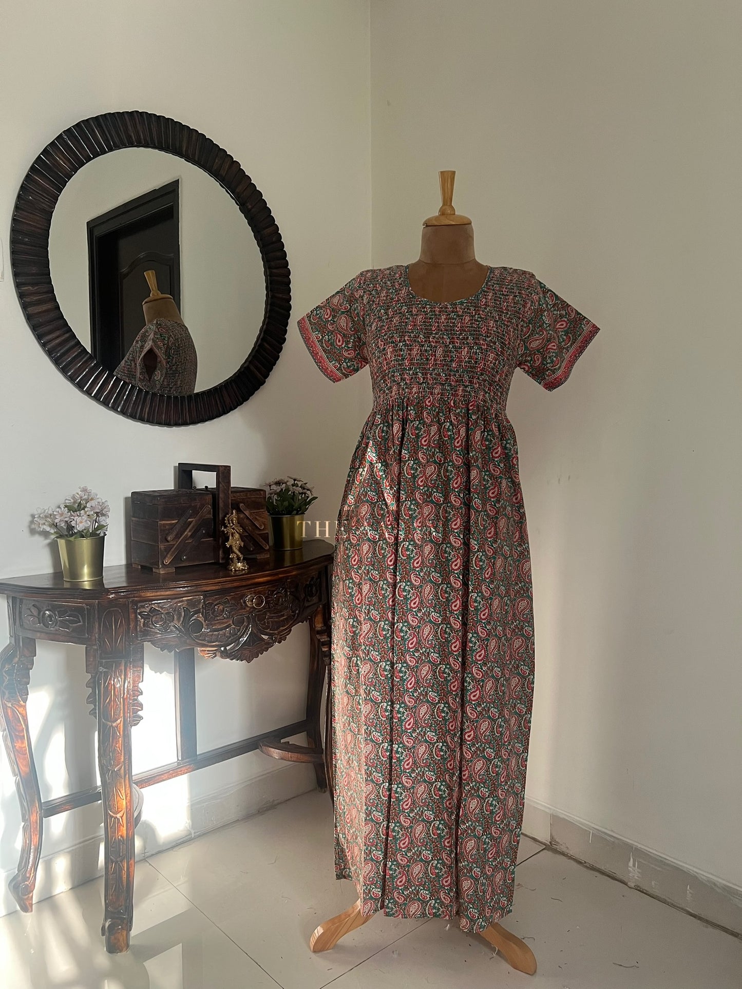 Smocking Comfort Frock - SCF62