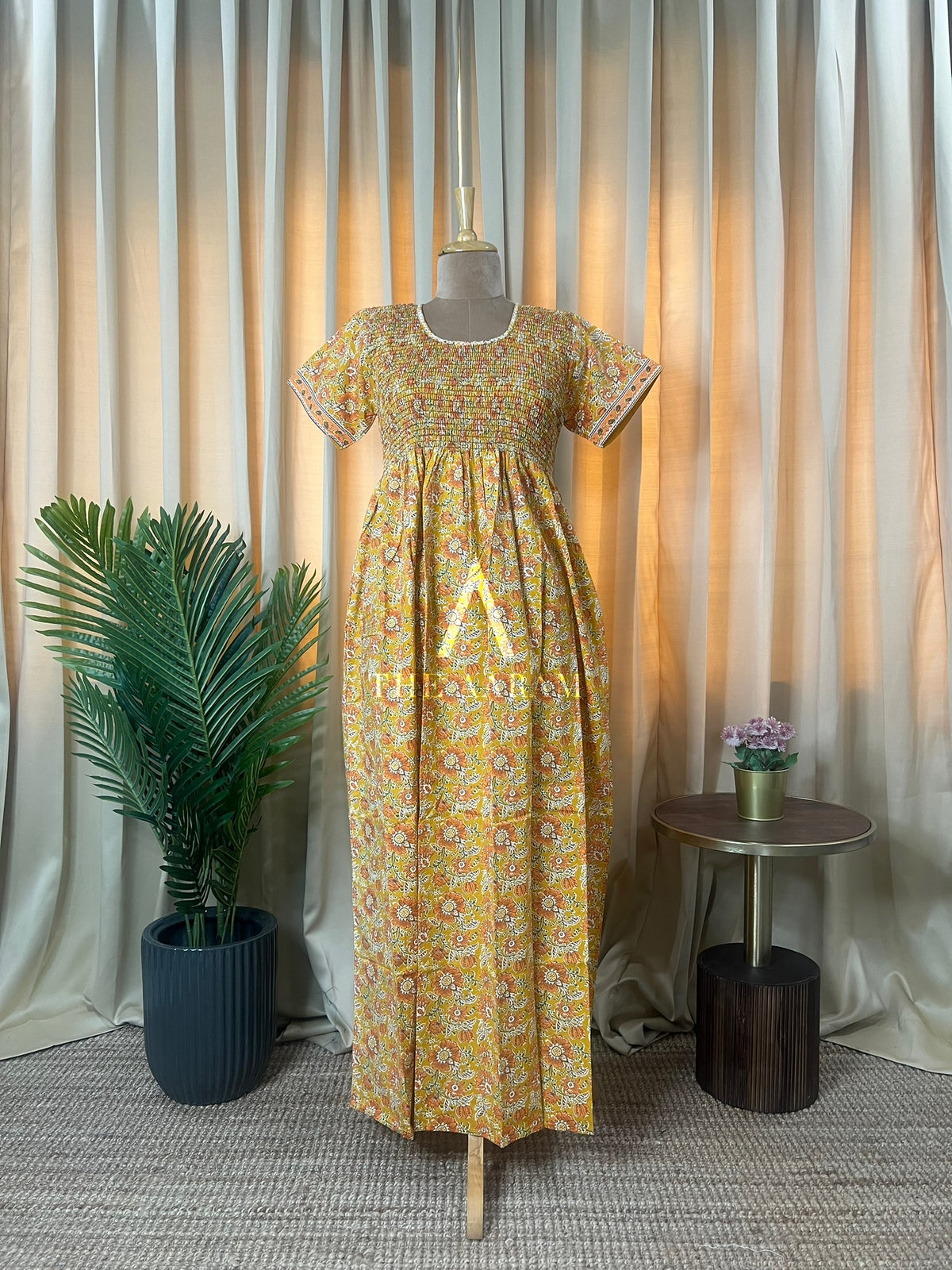 Smocking Comfort Frock - SCF74
