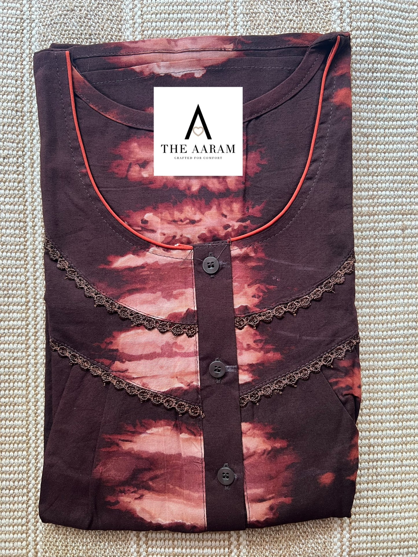 Tie Die Cotton Nighty XL - TD05