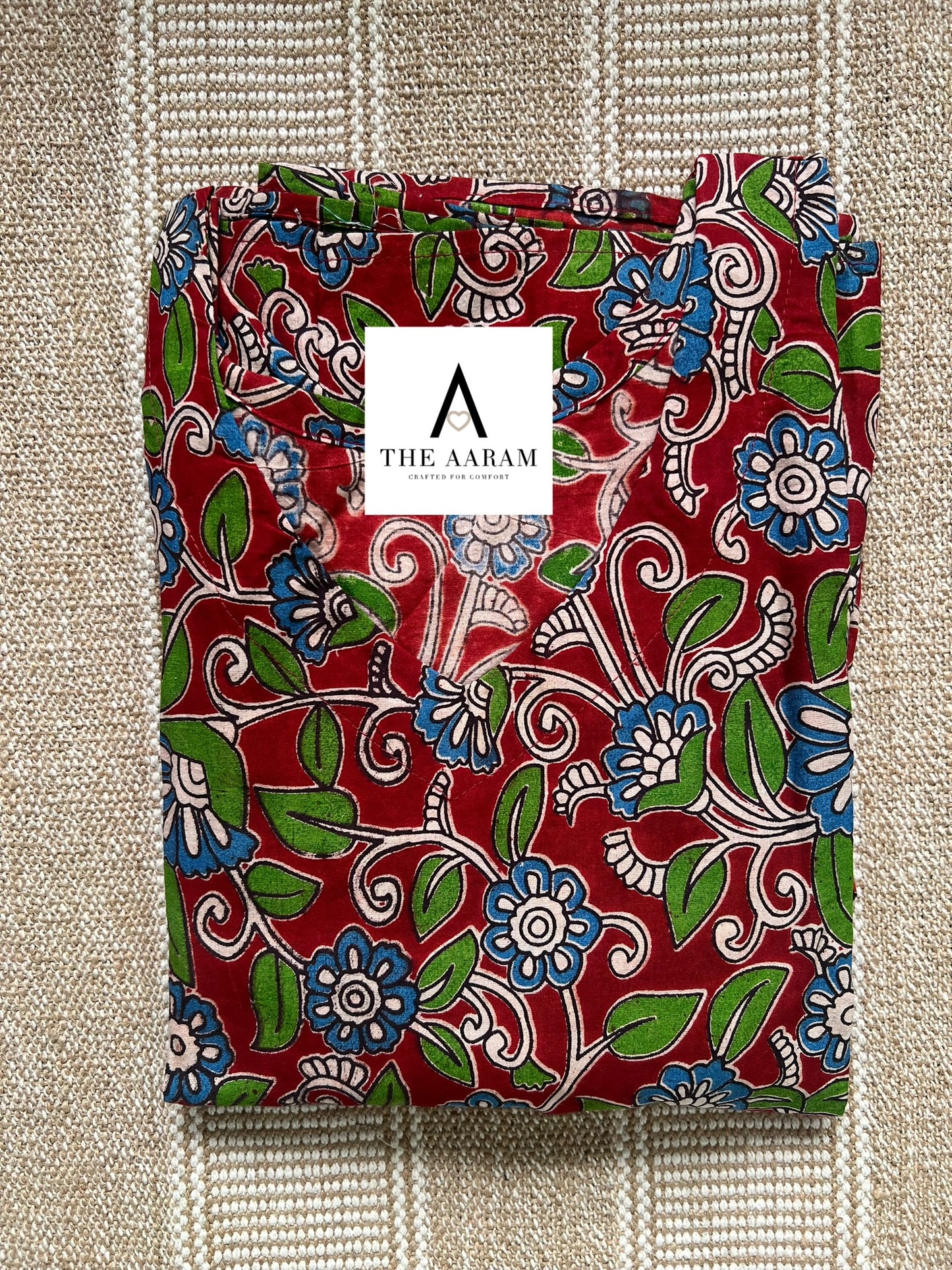 Kalamkari Frill Frock - KF03