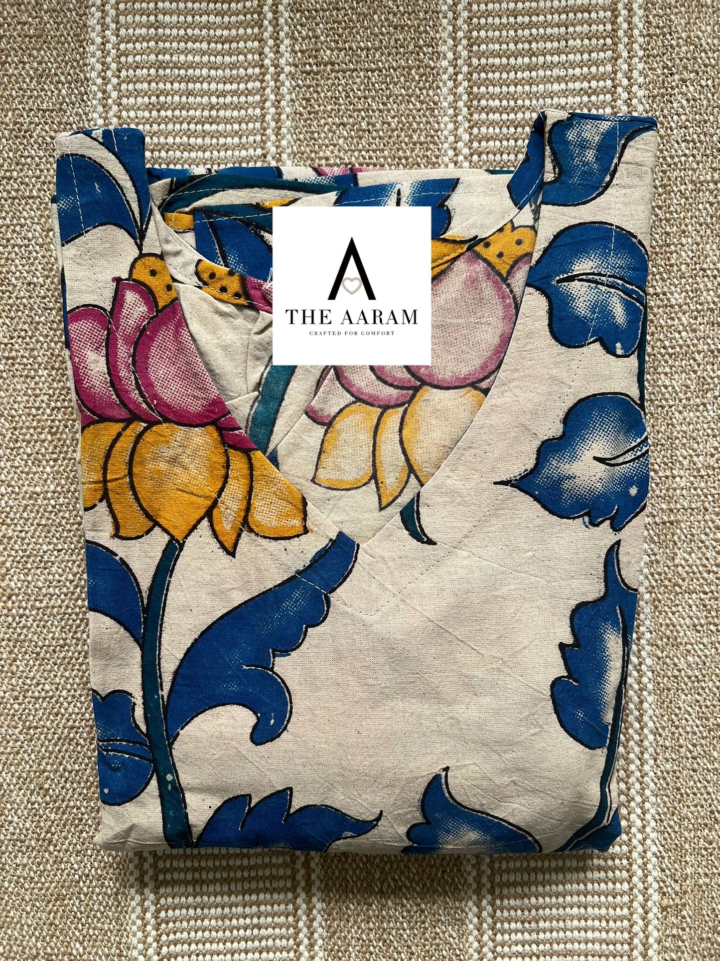 Kalamkari Frill Frock - KF02