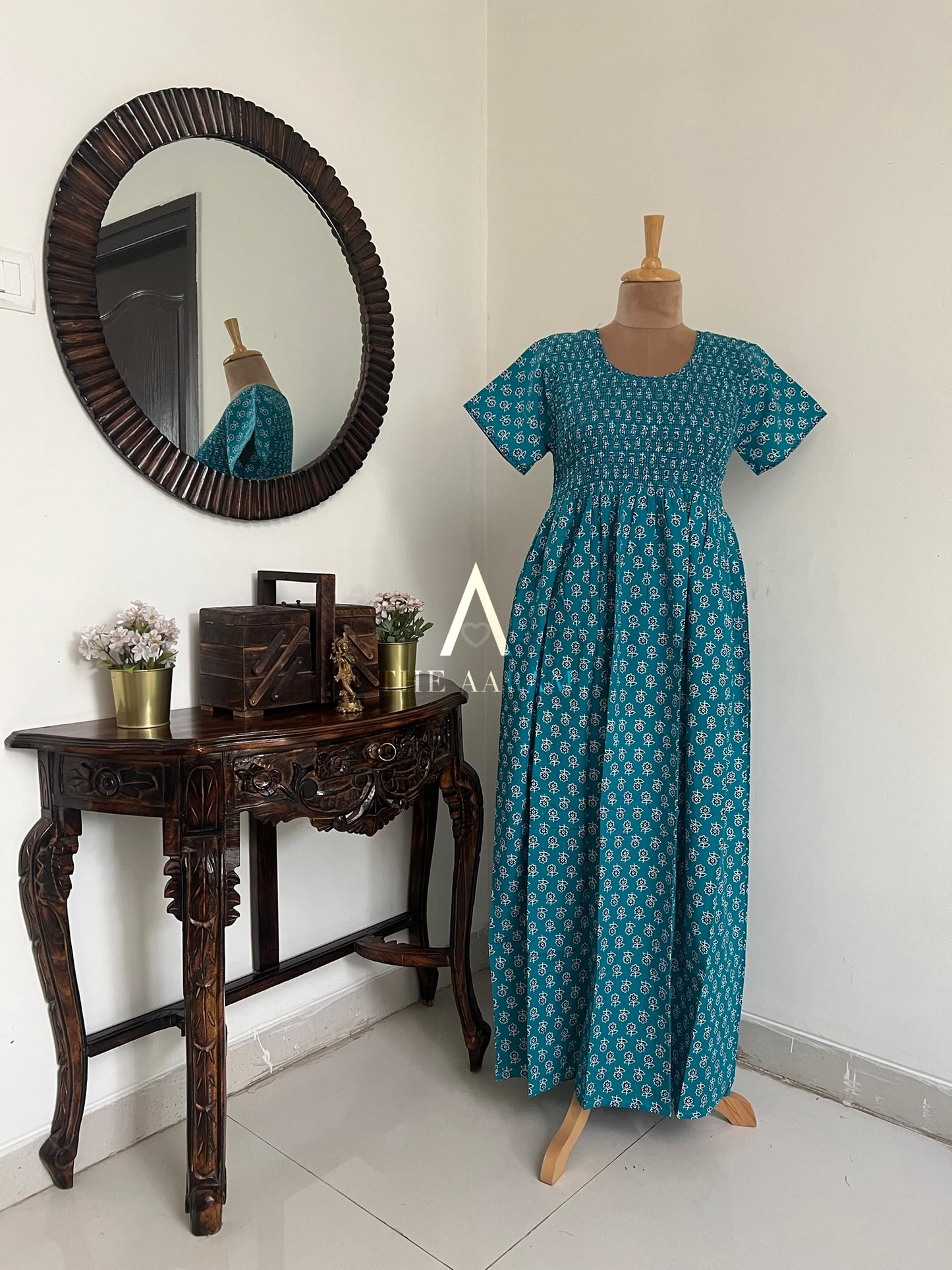 Smocking Comfort Frock - SCF46