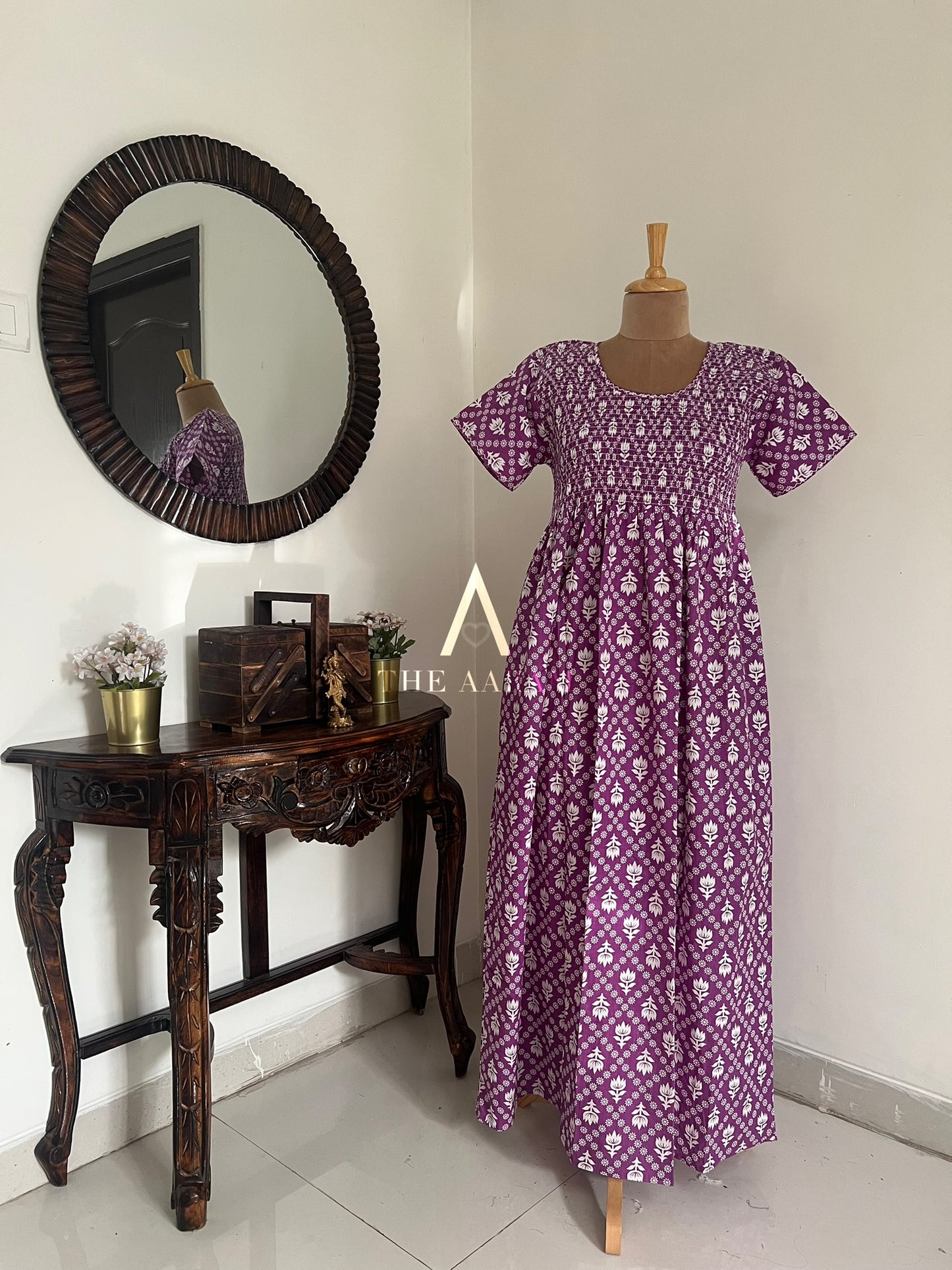 Smocking Comfort Frock - SCF25