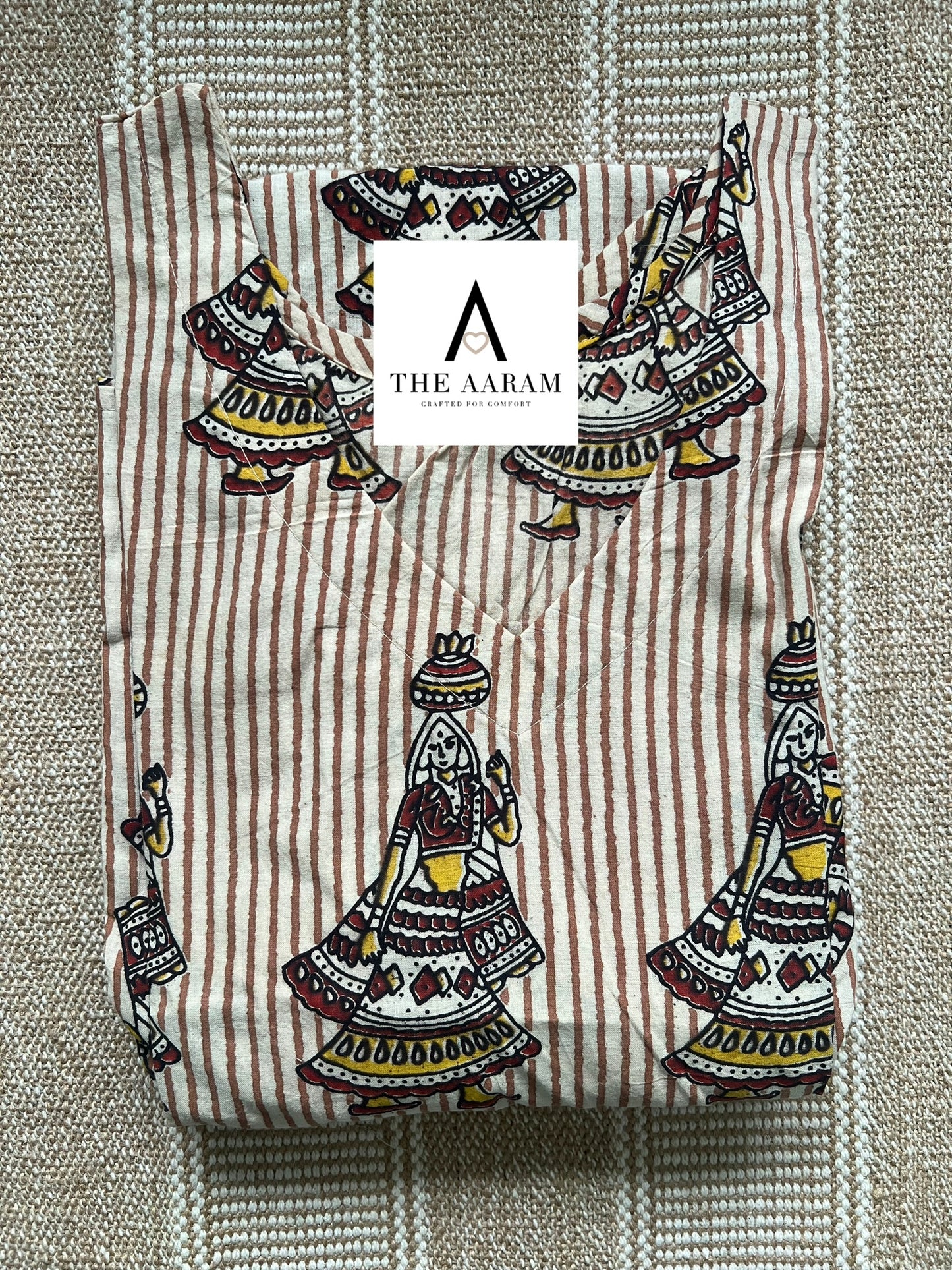 Kalamkari Frill Frock - KF01