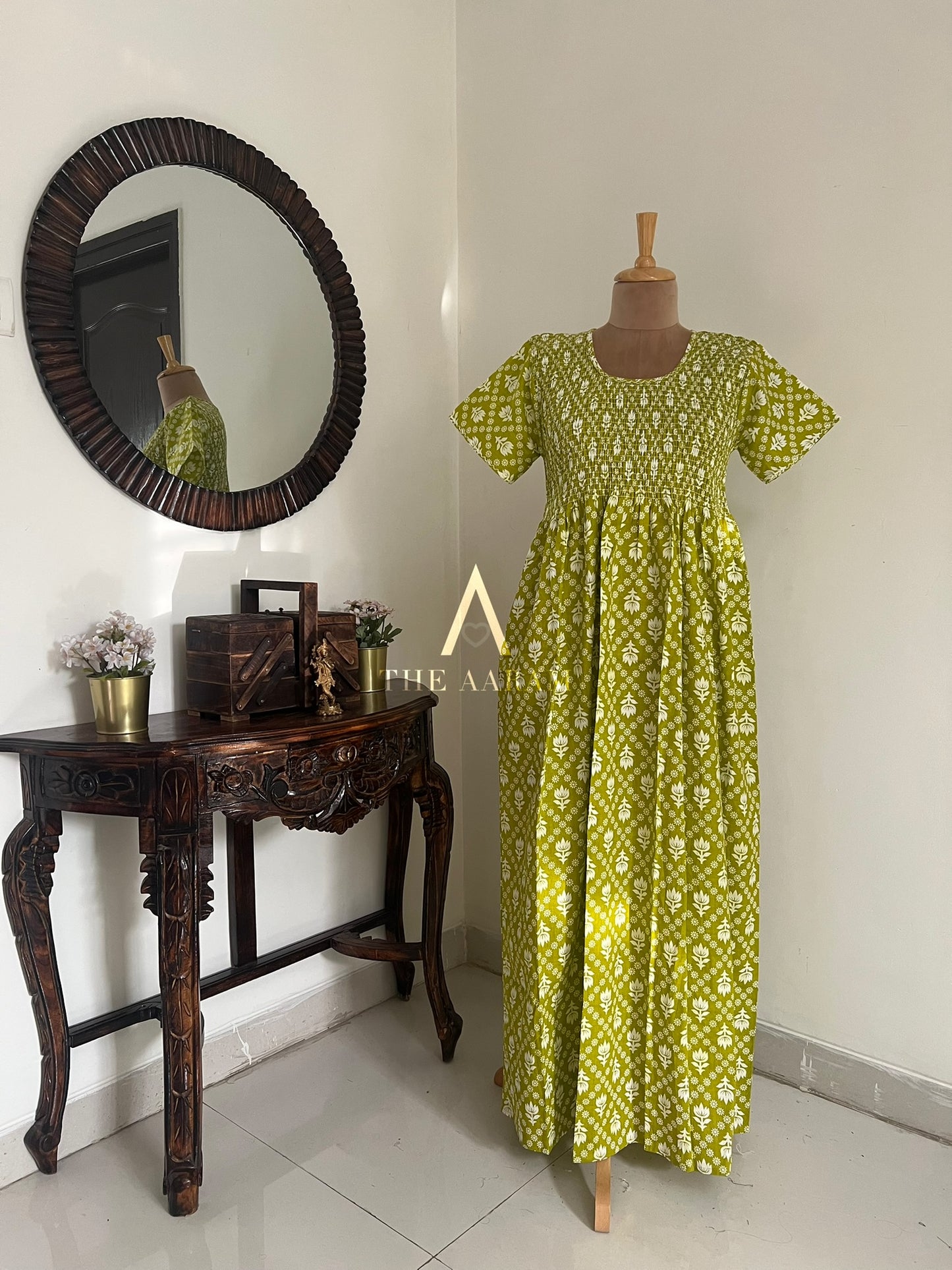 Smocking Comfort Frock - SCF26