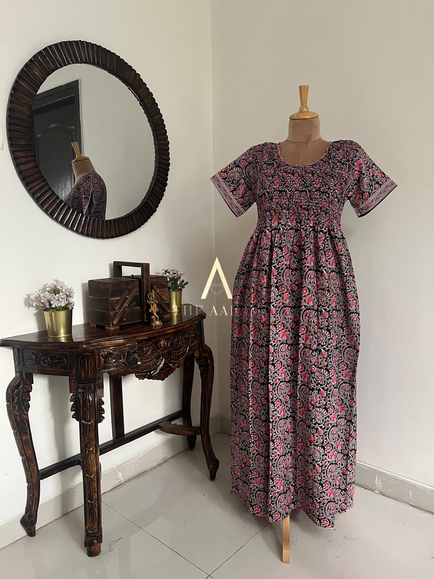 Smocking Comfort Frock - SCF38