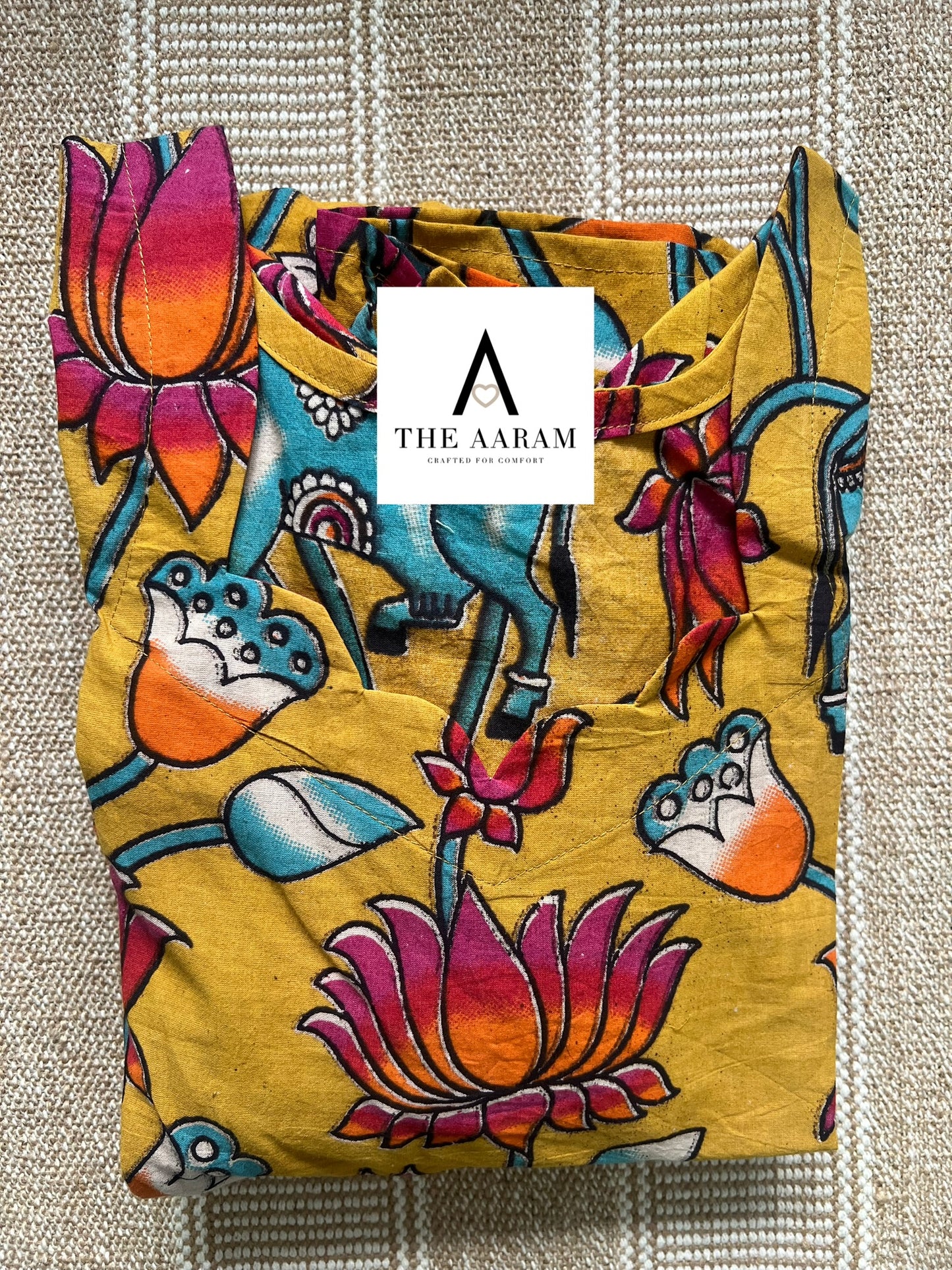Kalamkari Cotton Frock - KCF05