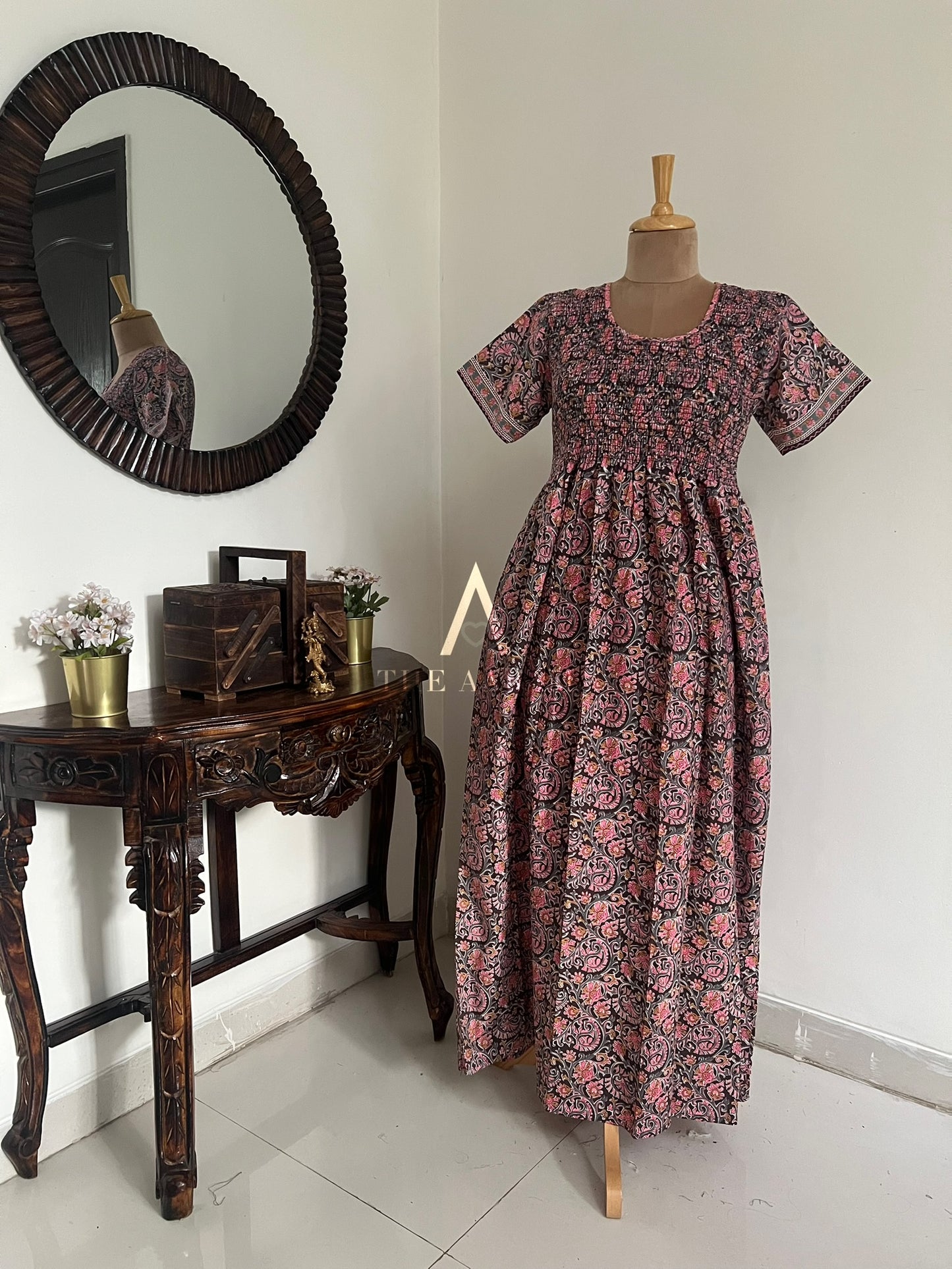 Smocking Comfort Frock - SCF40