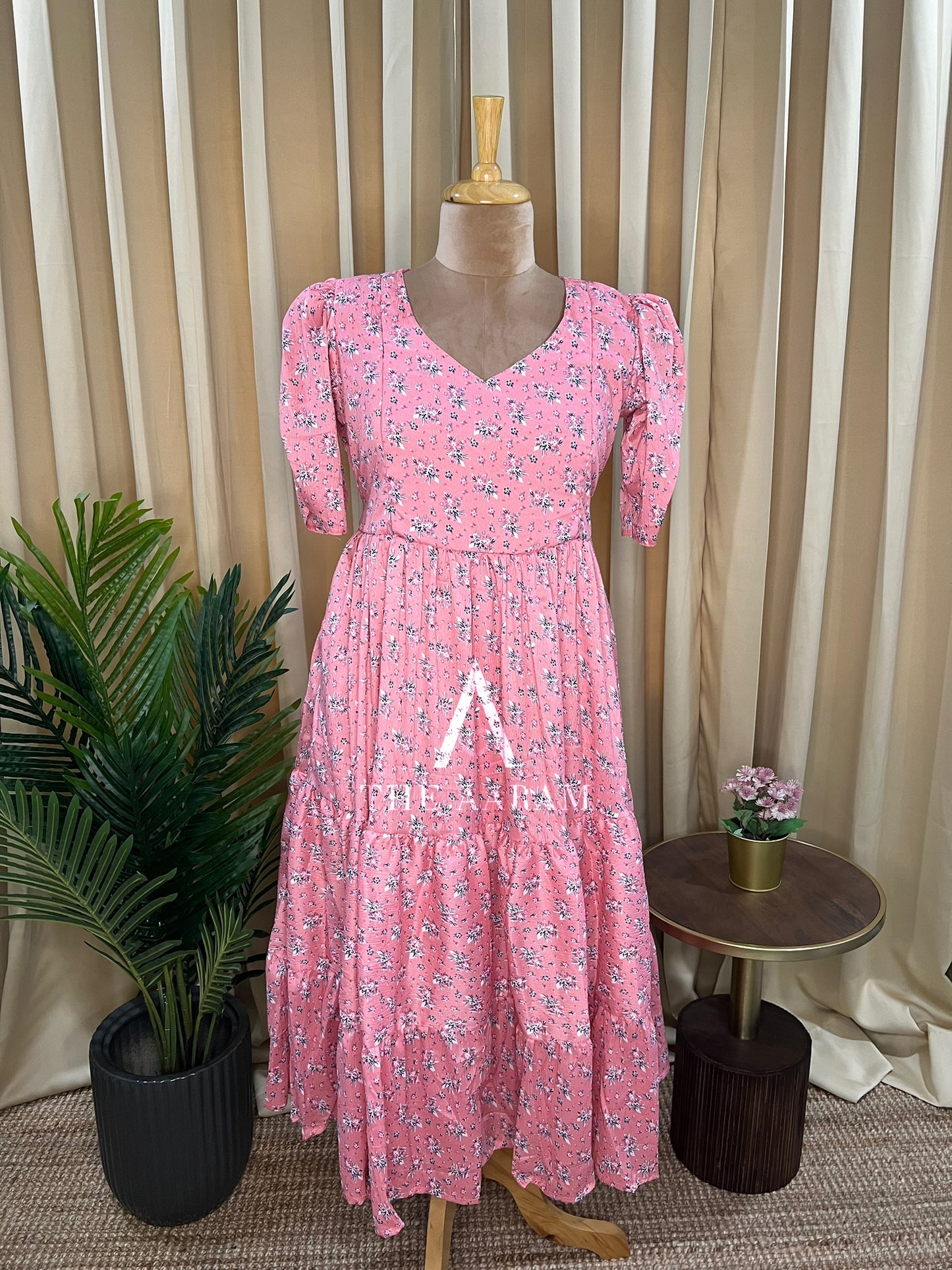 Delta Crepe Feeding Frock - 02