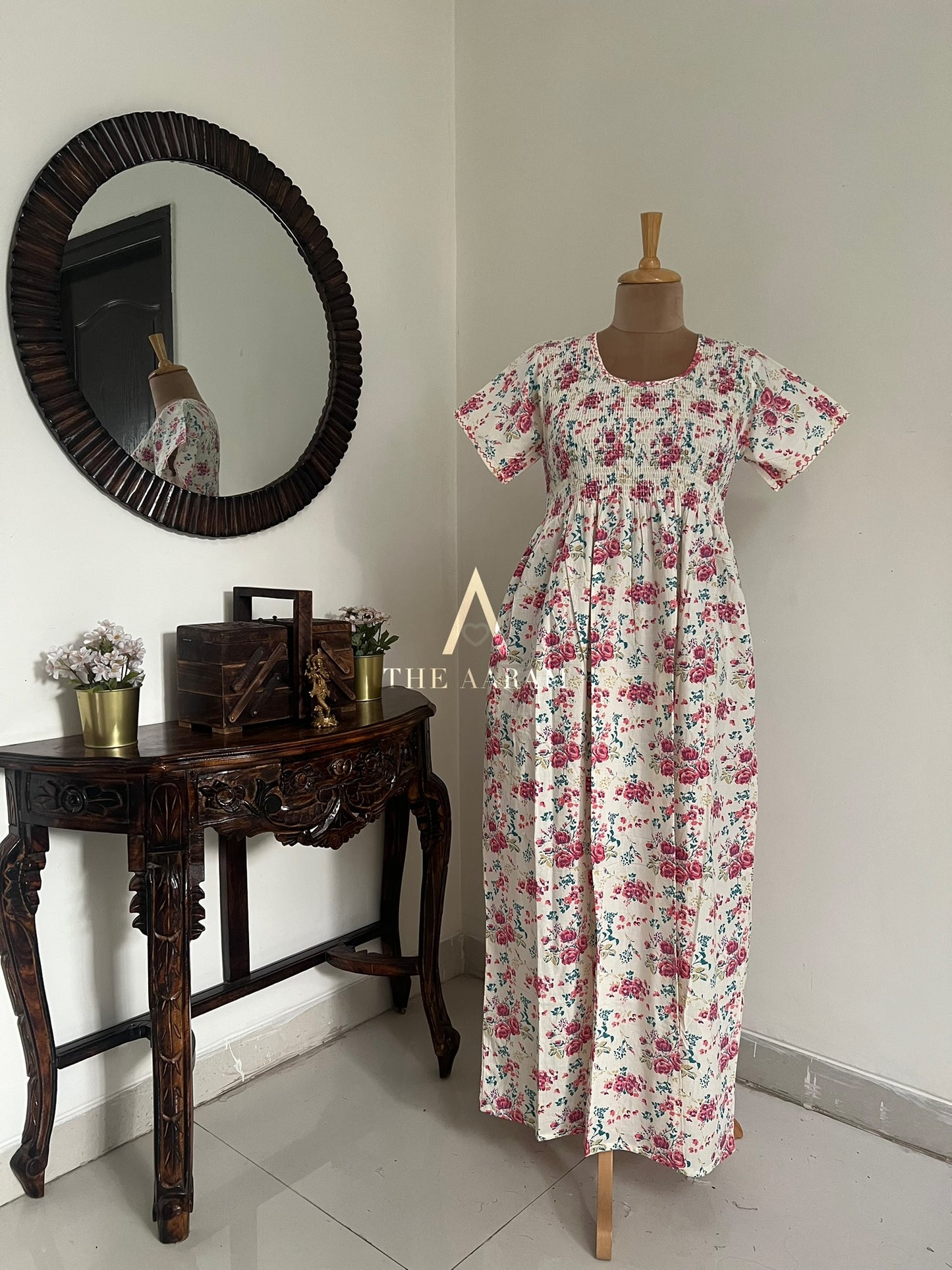 Smocking Comfort Frock - SCF31