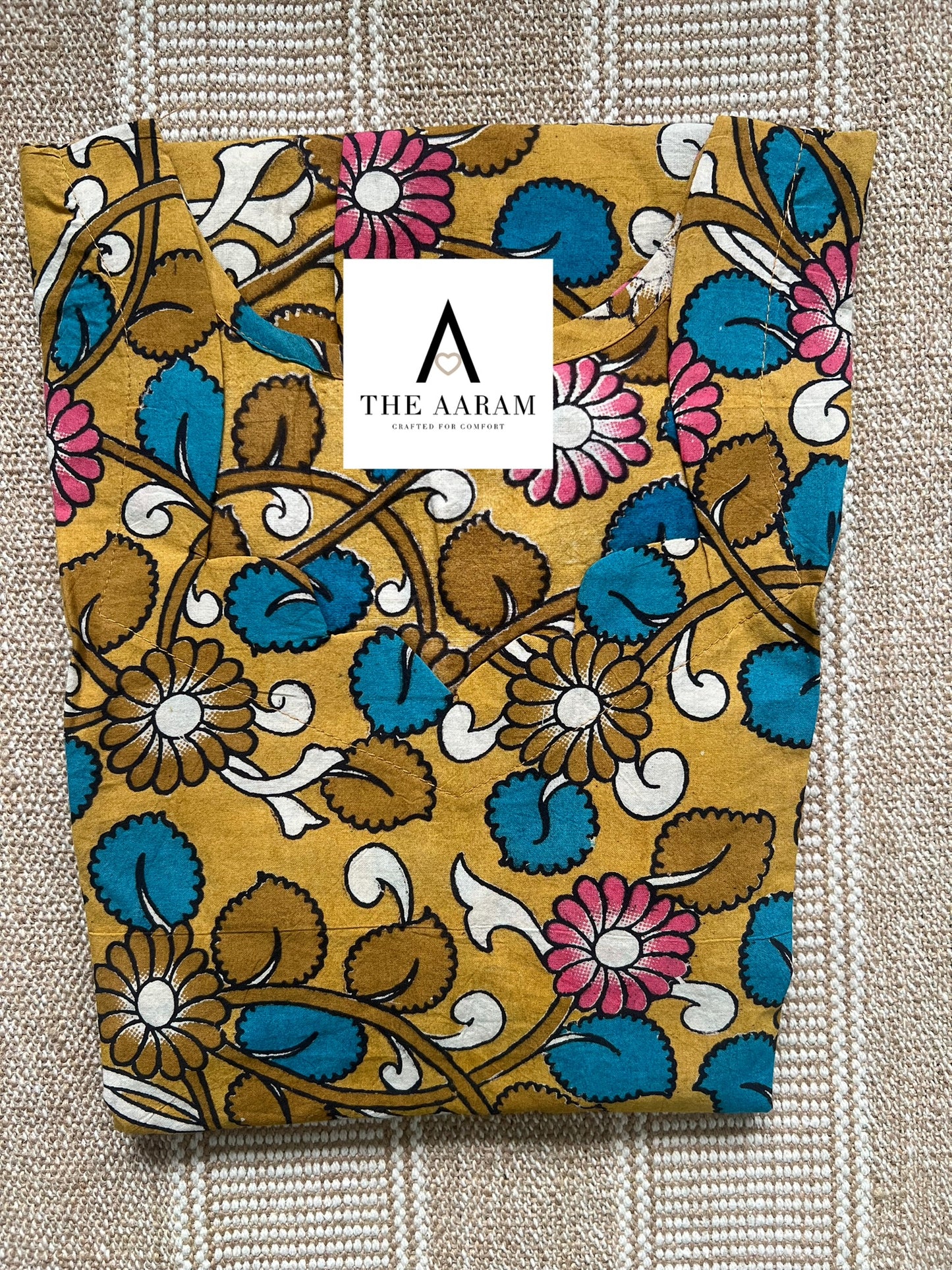 Kalamkari Cotton Frock - KCF06