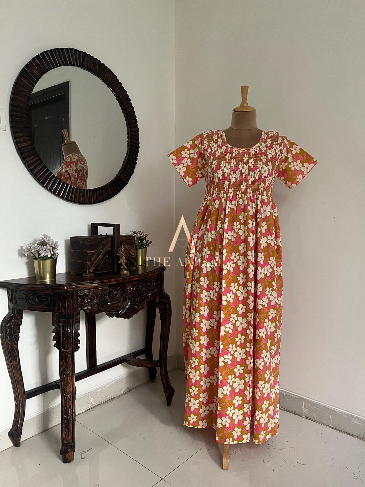 Smocking Comfort Frock - SCF44