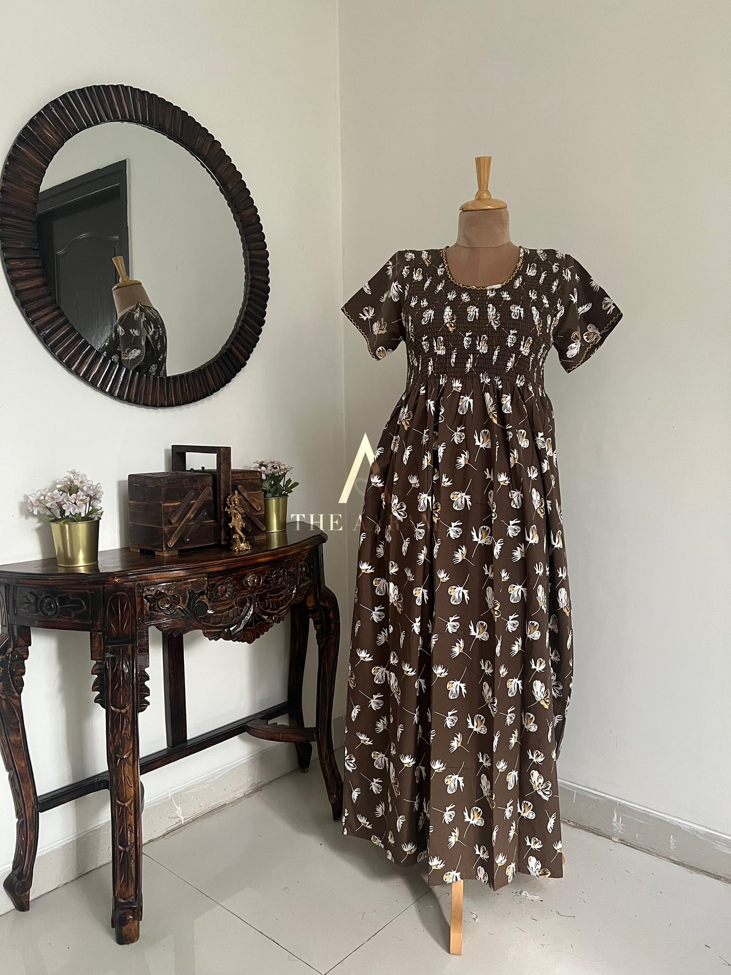 Smocking Comfort Frock - SCF36