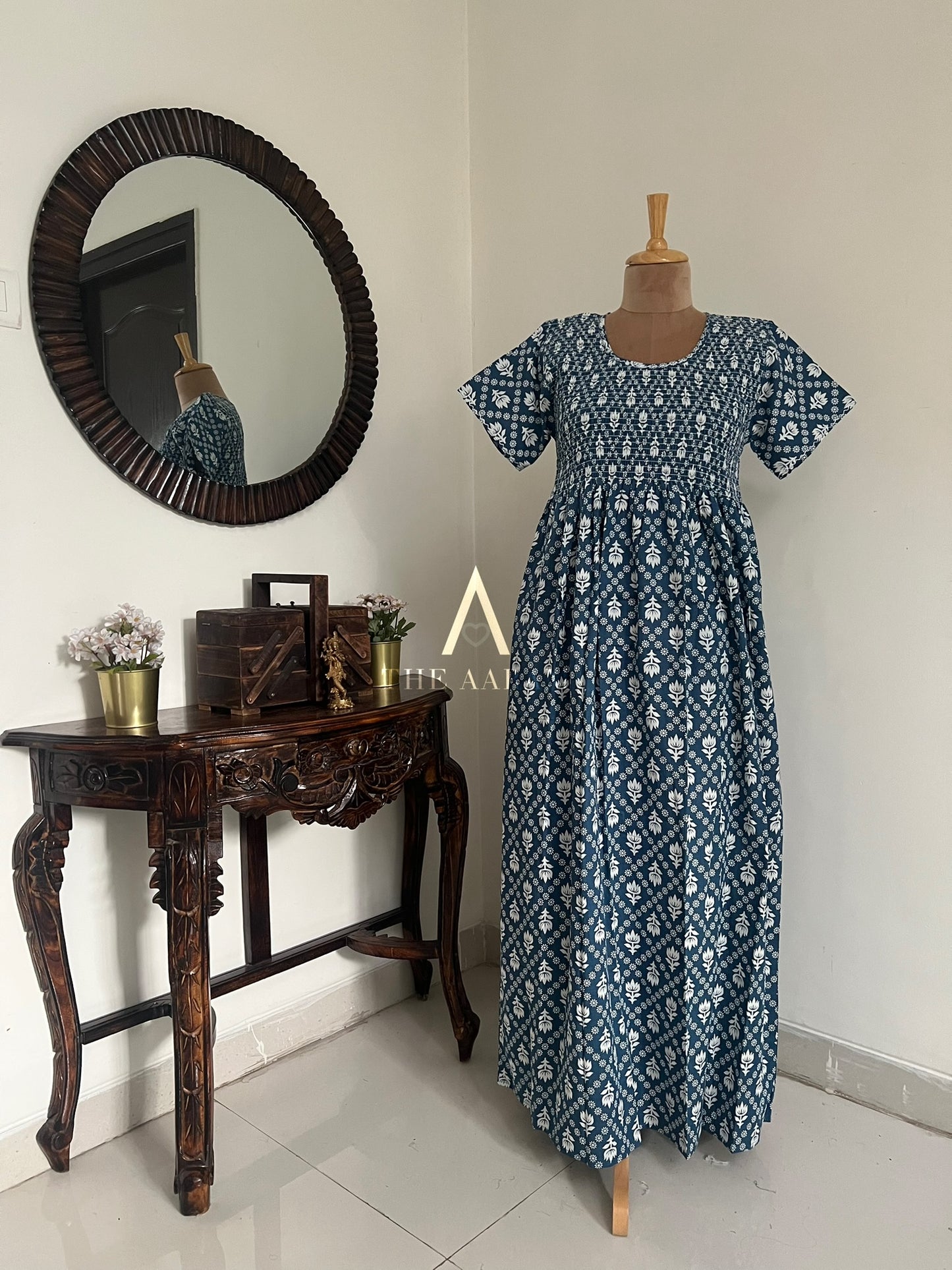 Smocking Comfort Frock - SCF28