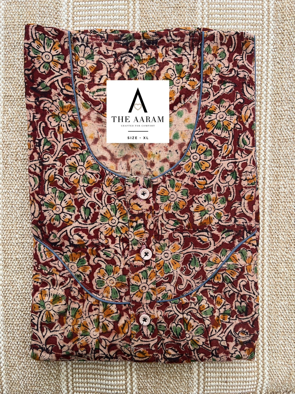 Kalamkari Cotton Nighties XL