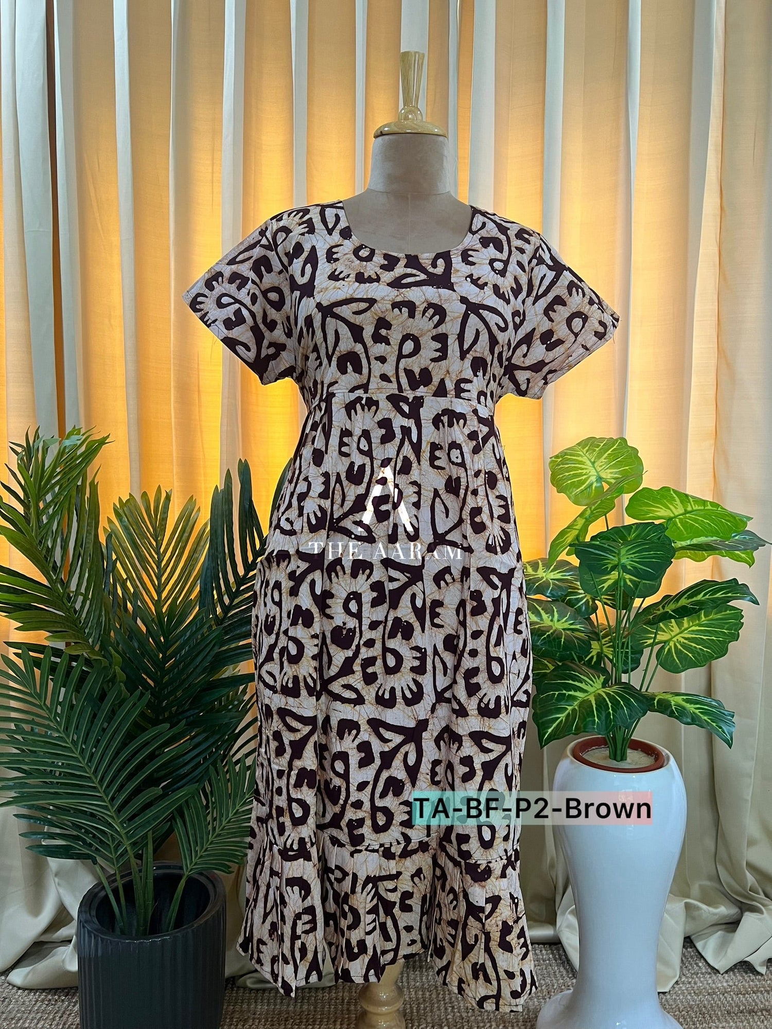 Batik Cotton Frill Frocks