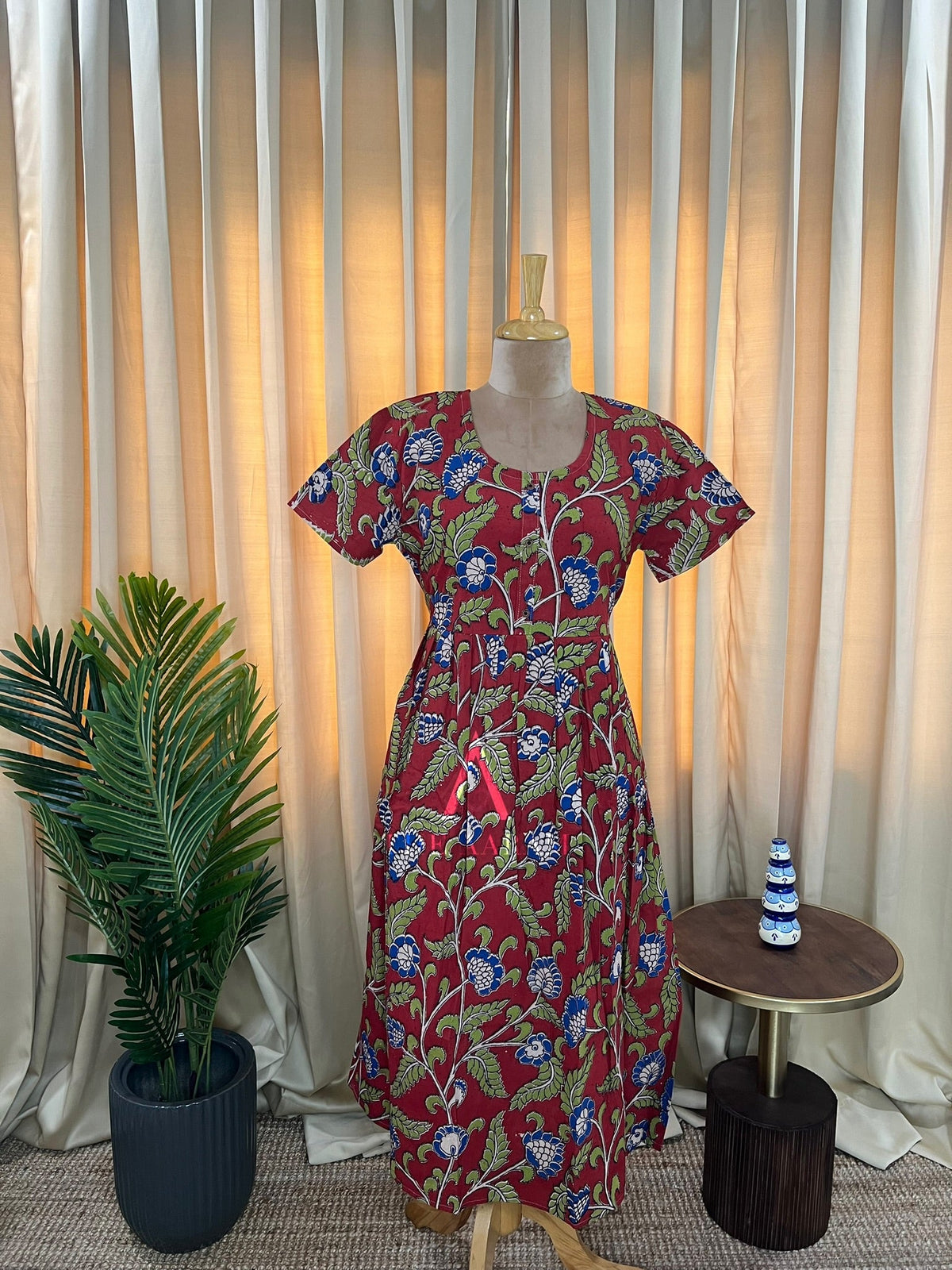 Kalamkari Cotton Comfort Frocks