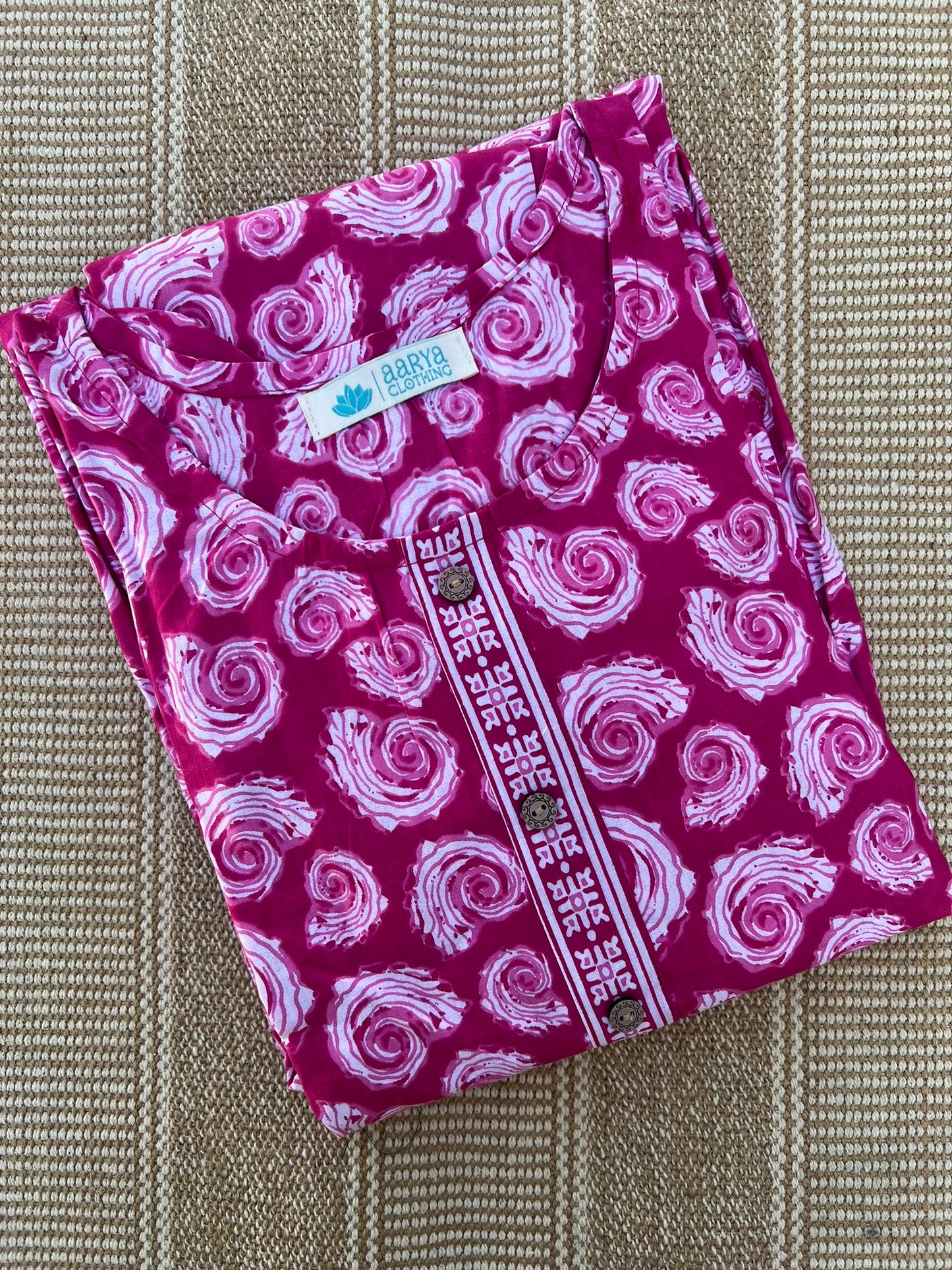 Pink Swirl Comfort Maxi