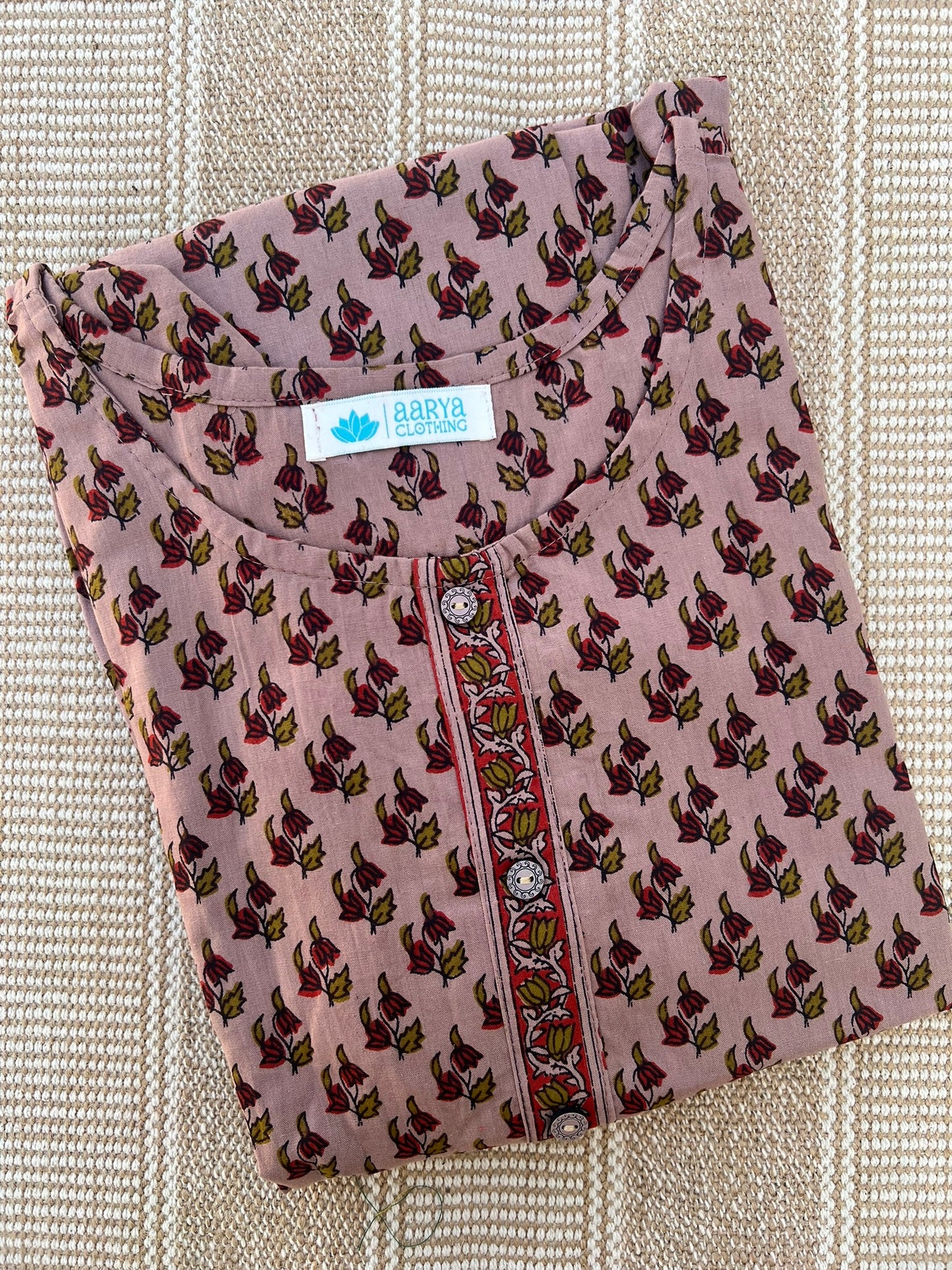Mauve Comfort Maxi