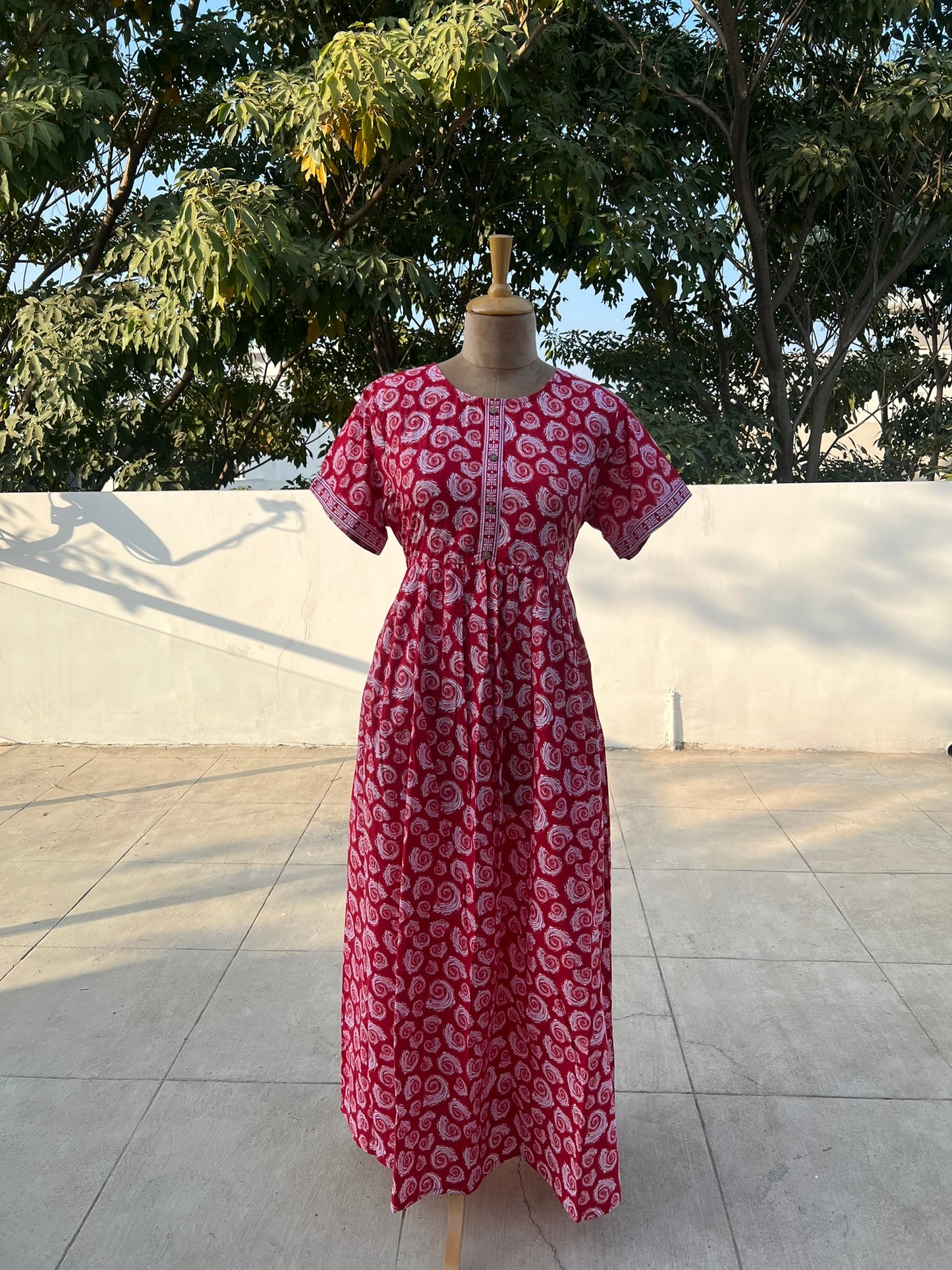 Red Comfort Maxi