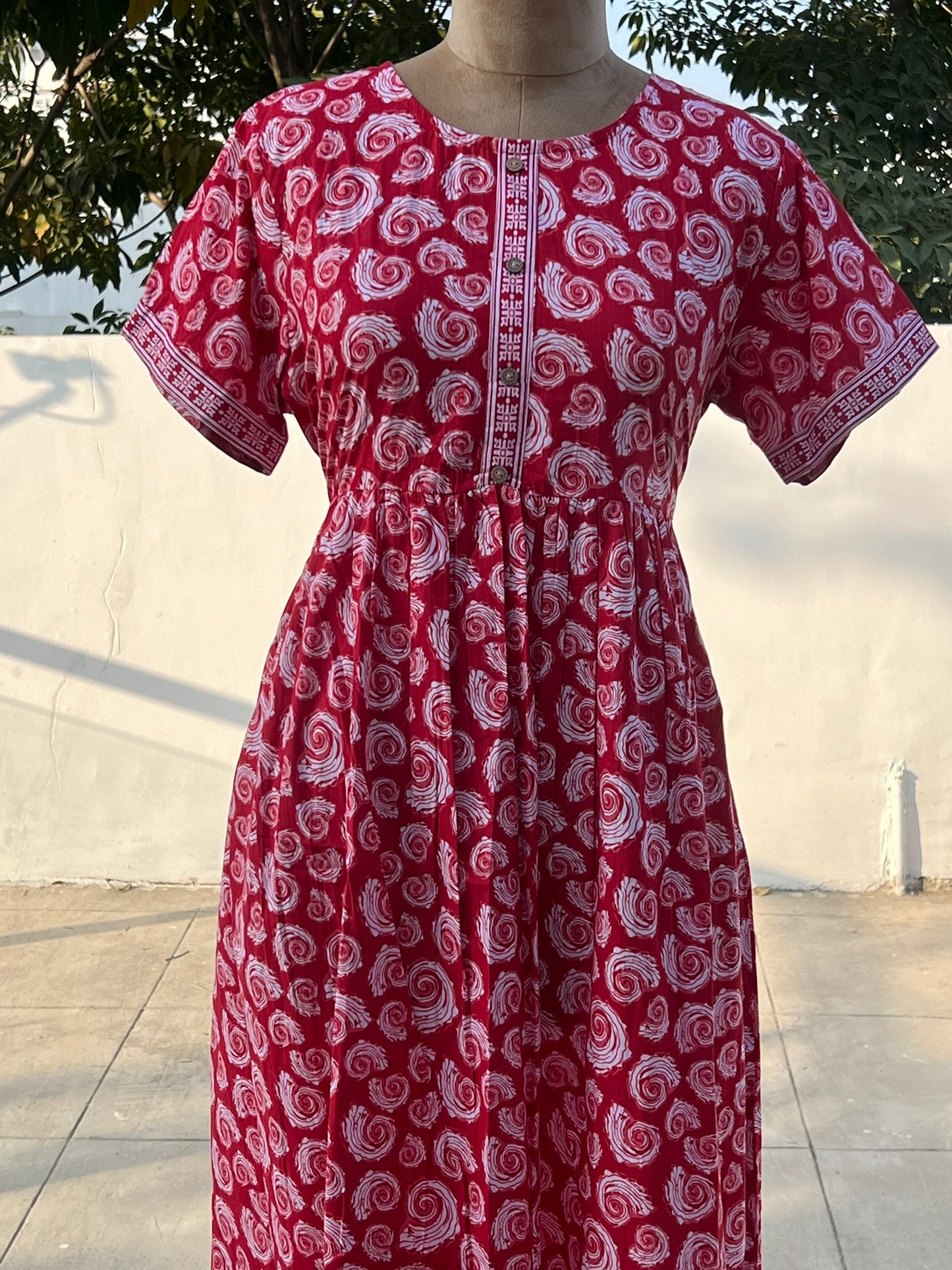Red Comfort Maxi