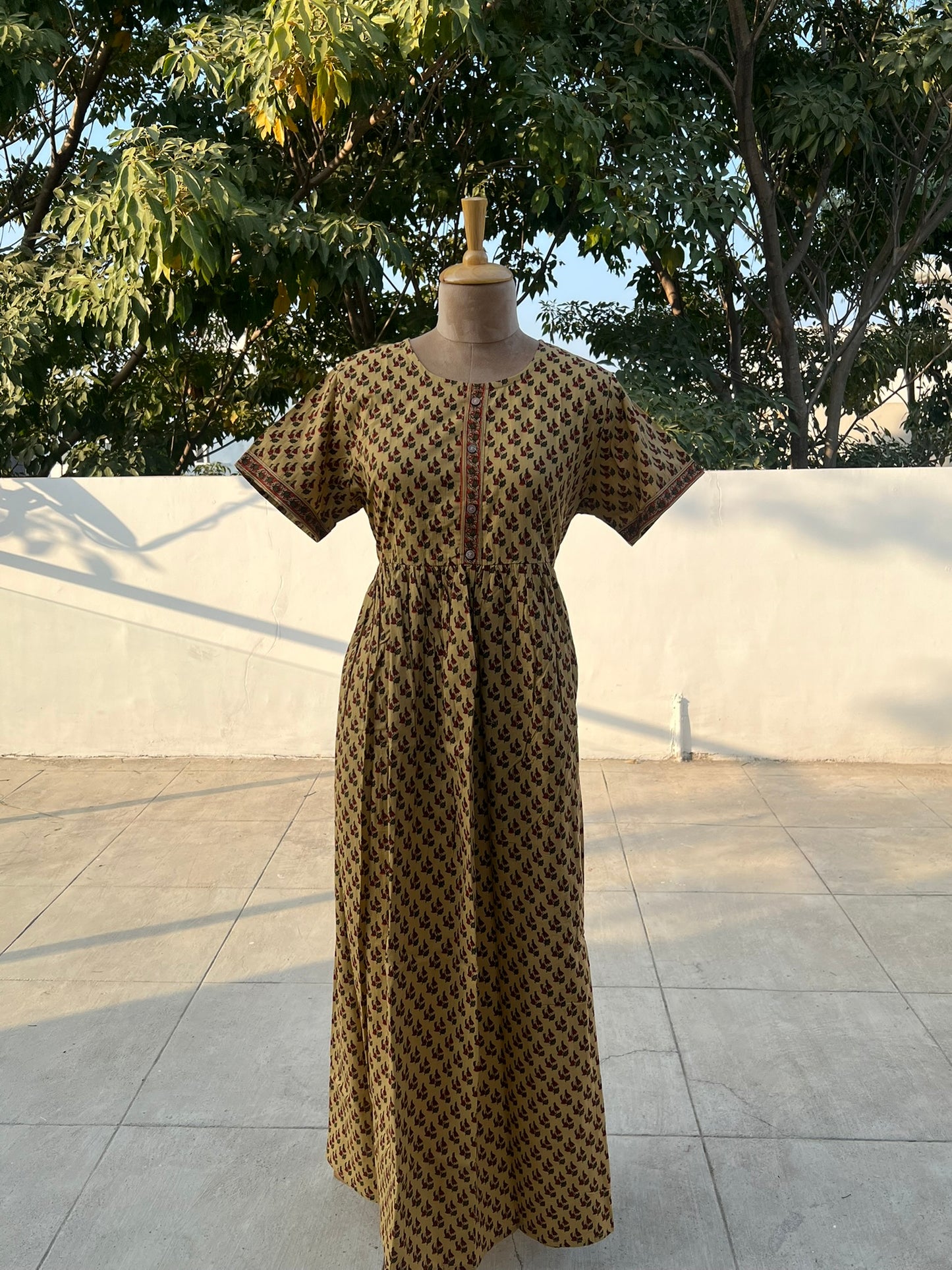 Beige Comfort Maxi