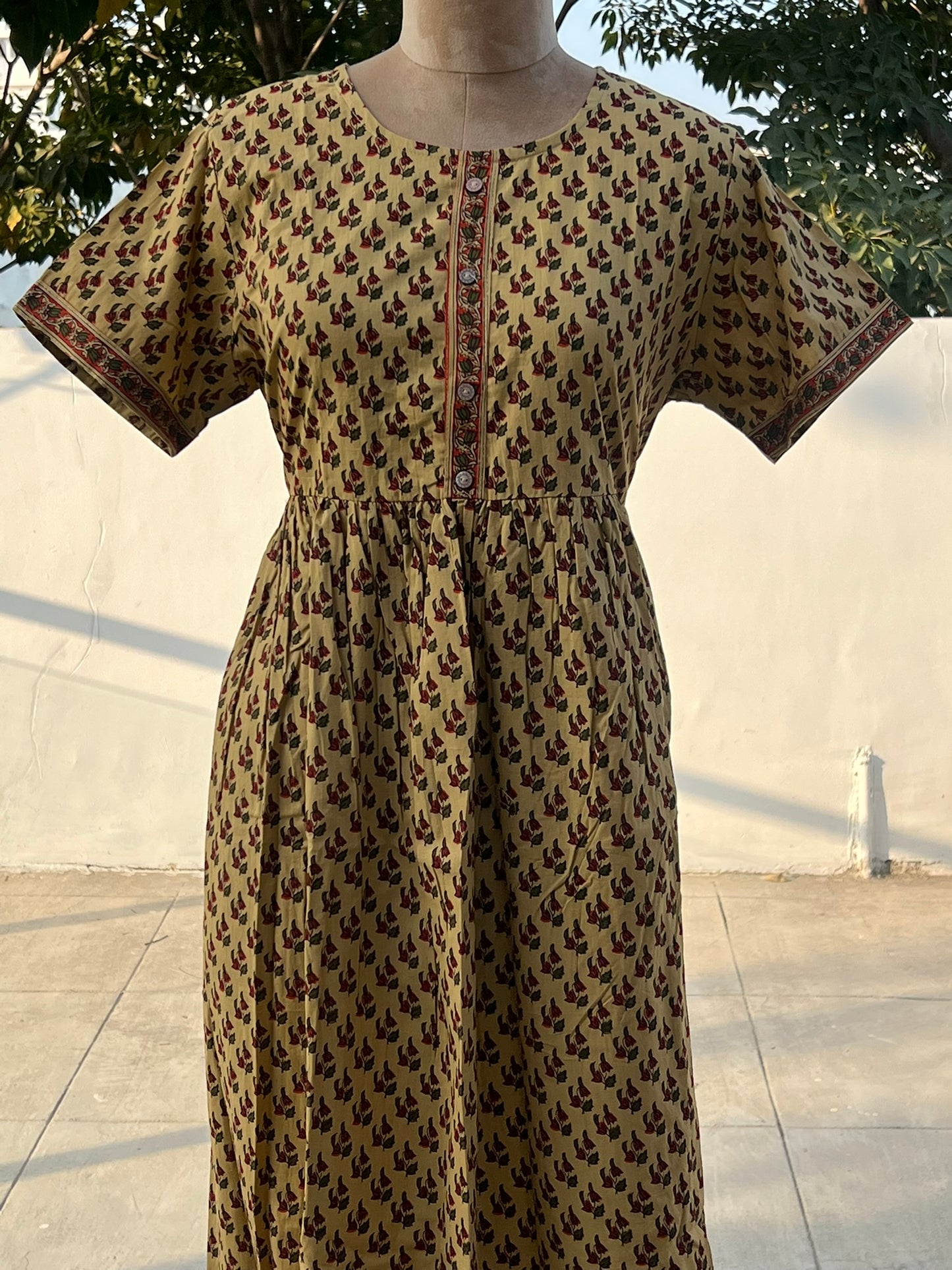 Beige Comfort Maxi