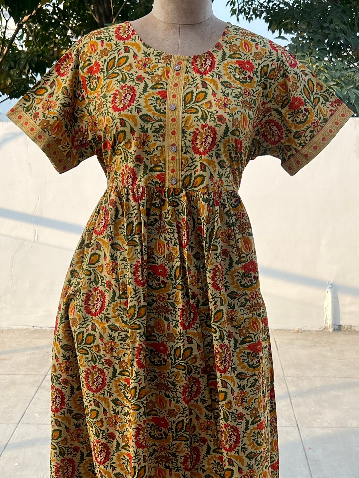 Mustard Comfort Maxi