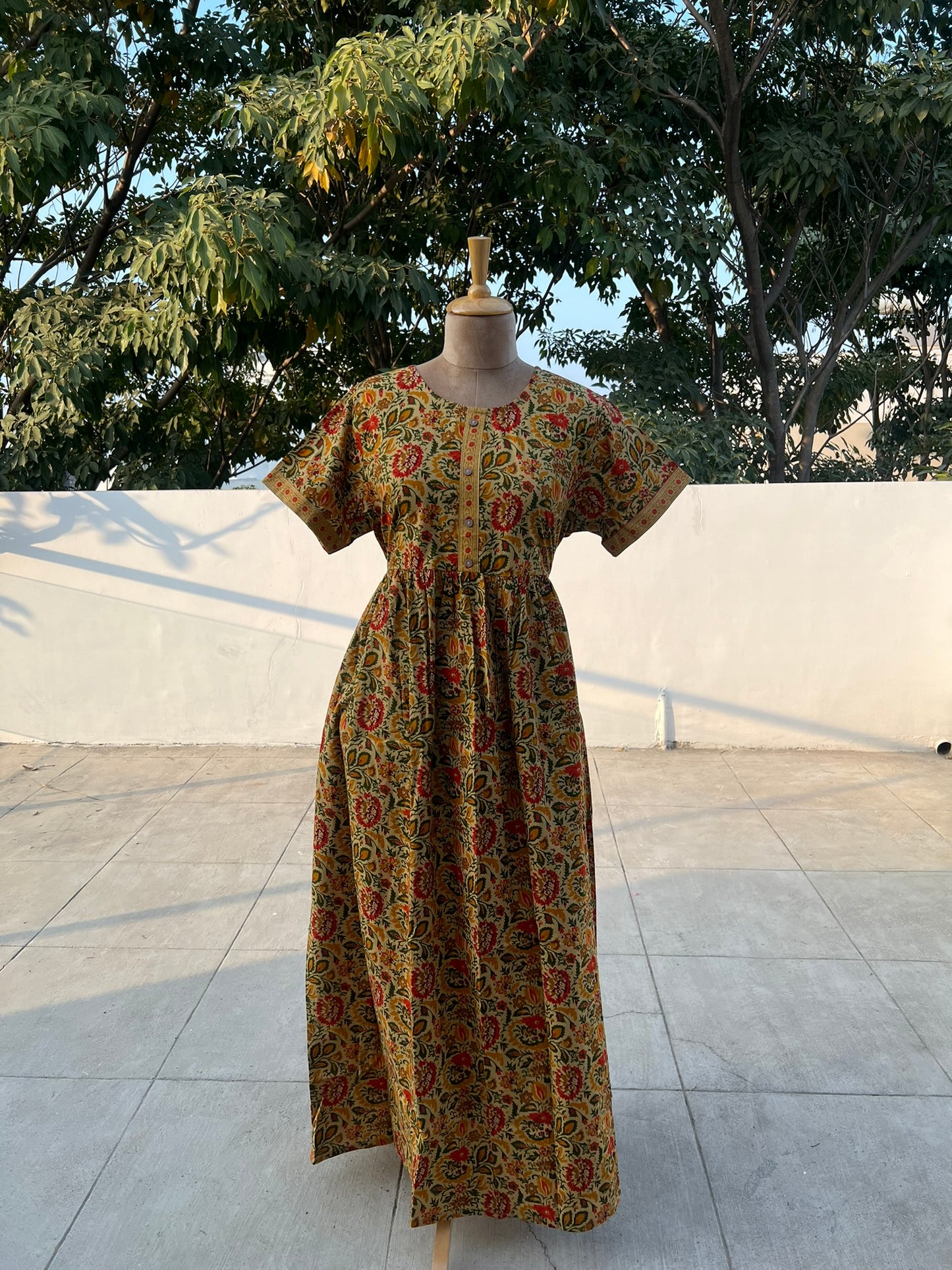 Mustard Comfort Maxi
