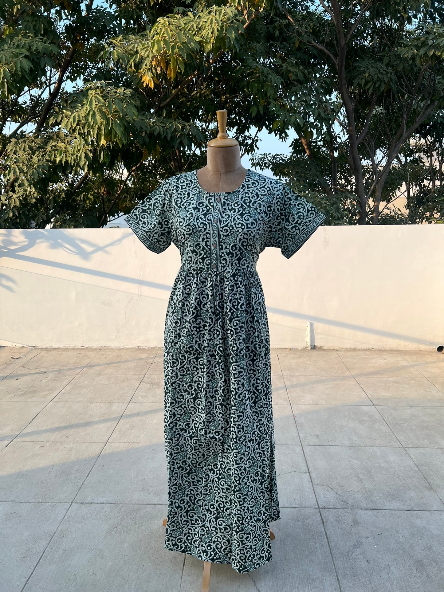 Dark Olive Comfort Maxi