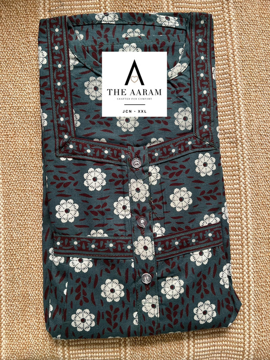 Jaipur Cotton Nighty XXL – JR03