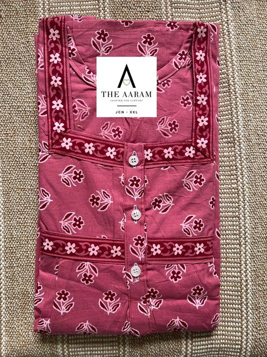 Jaipur Cotton Nighty XXL – JR07