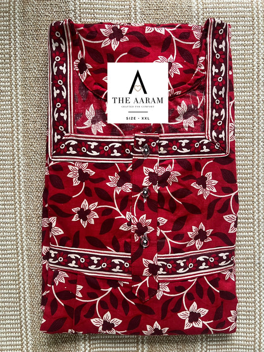 Jaipur Cotton Nighty XXL – JR116