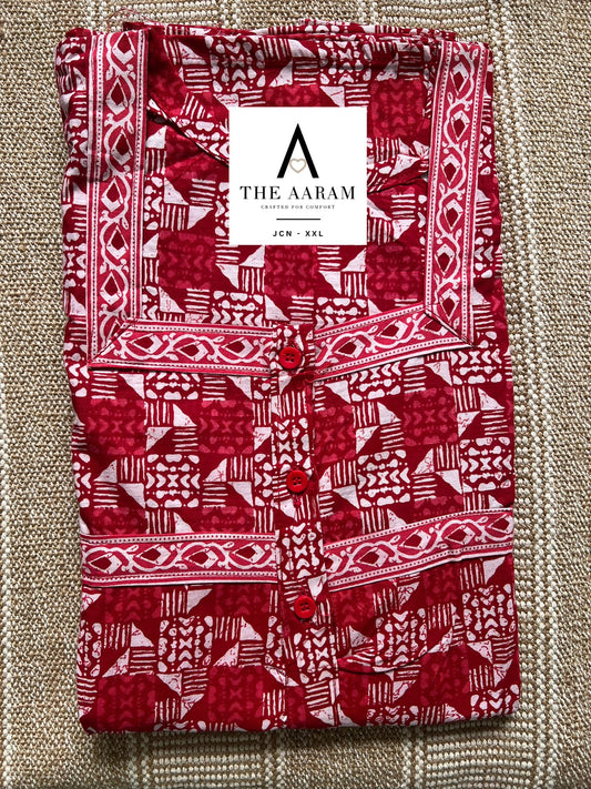 Jaipur Cotton Nighty XXL – JR12