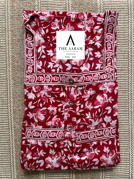 Jaipur Cotton Nighty XXL – JR128