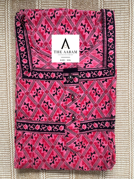 Jaipur Cotton Nighty XXL – JR131