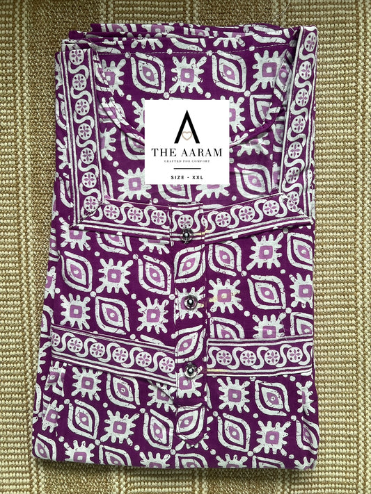 Jaipur Cotton Nighty XXL – JR135